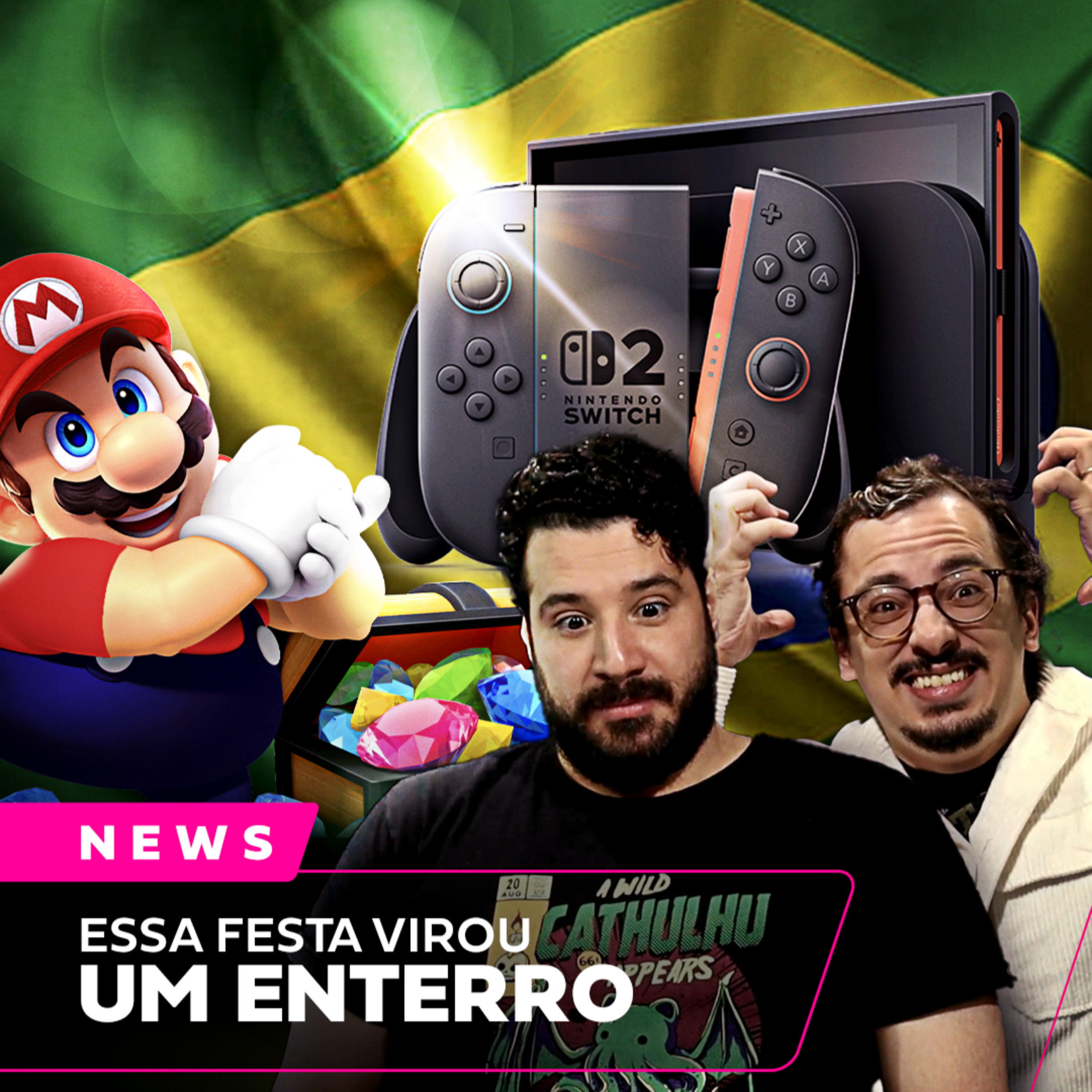 Preços do Switch 2 no Brasil, a história de Ghost of Yotei e novo Oblivion é sucesso | XdC News #69 episode artwork