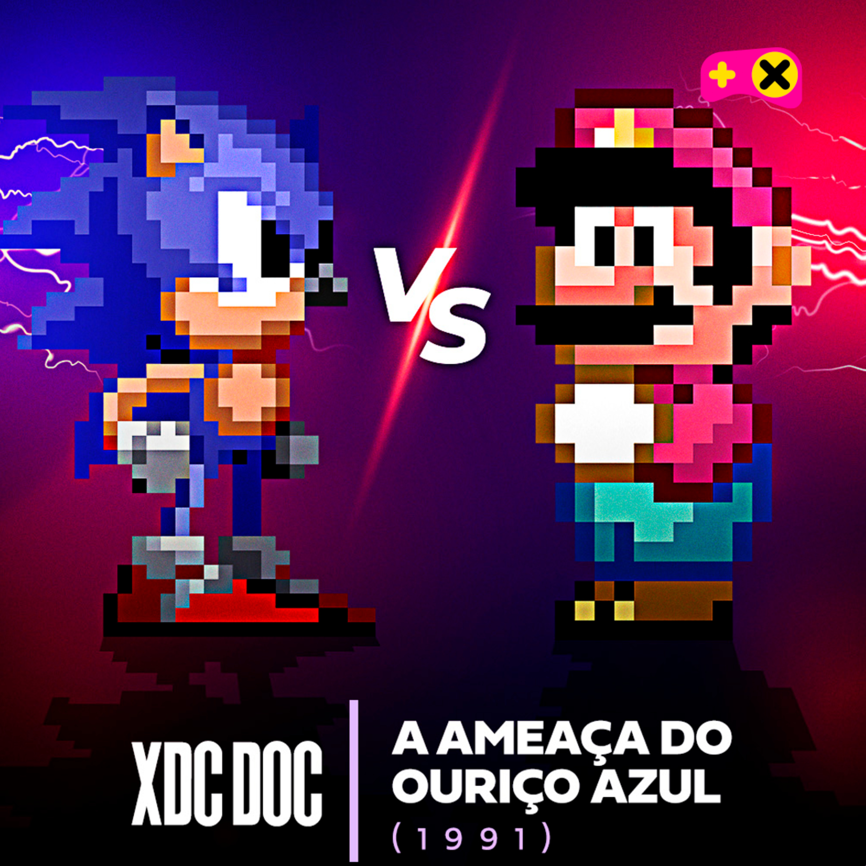 1991 nos games: começa a guerra dos consoles | XdC Doc #18 episode artwork