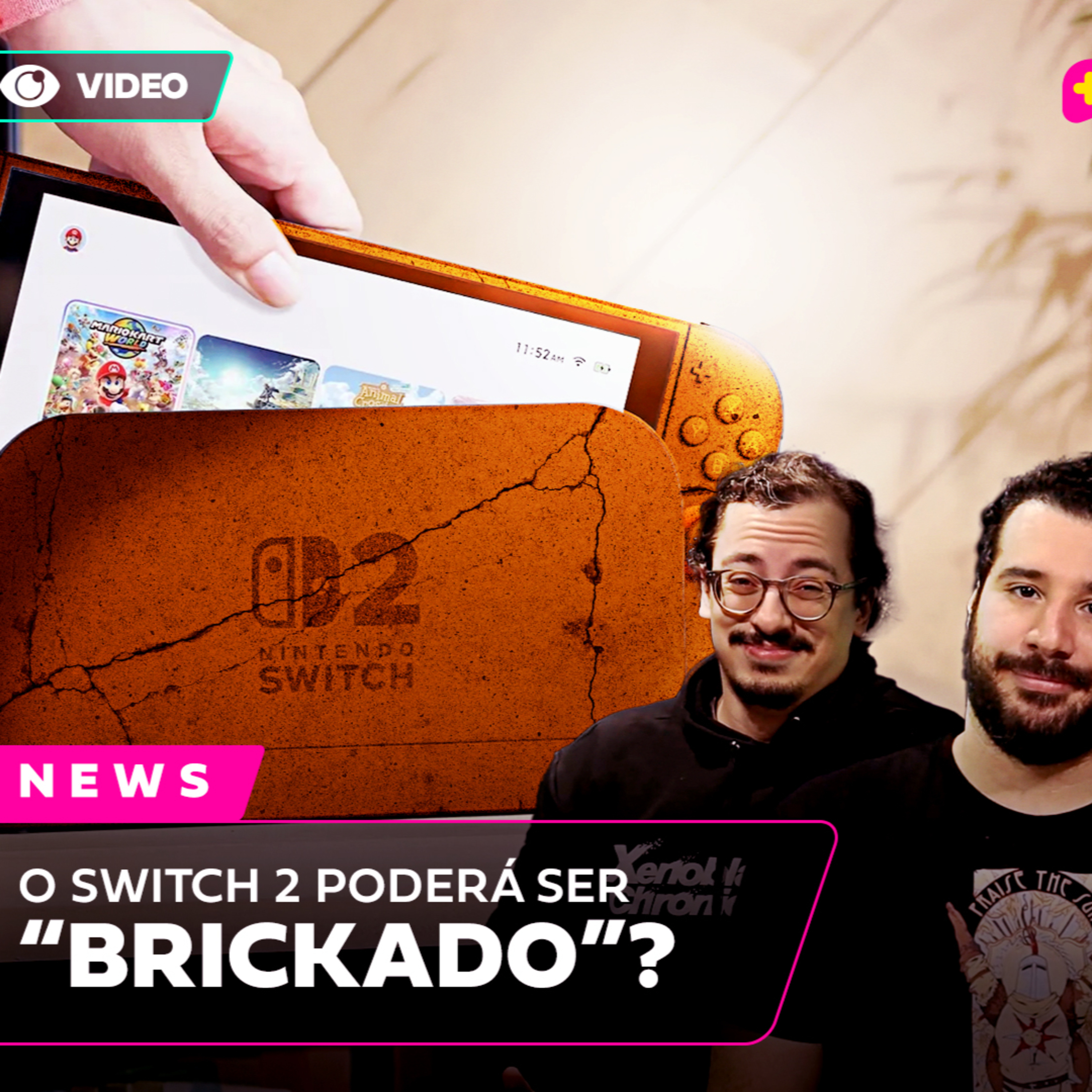 Nintendo ameaça inutilizar consoles alterados e Switch 2 tem especificações reveladas | XdC News #72 episode artwork