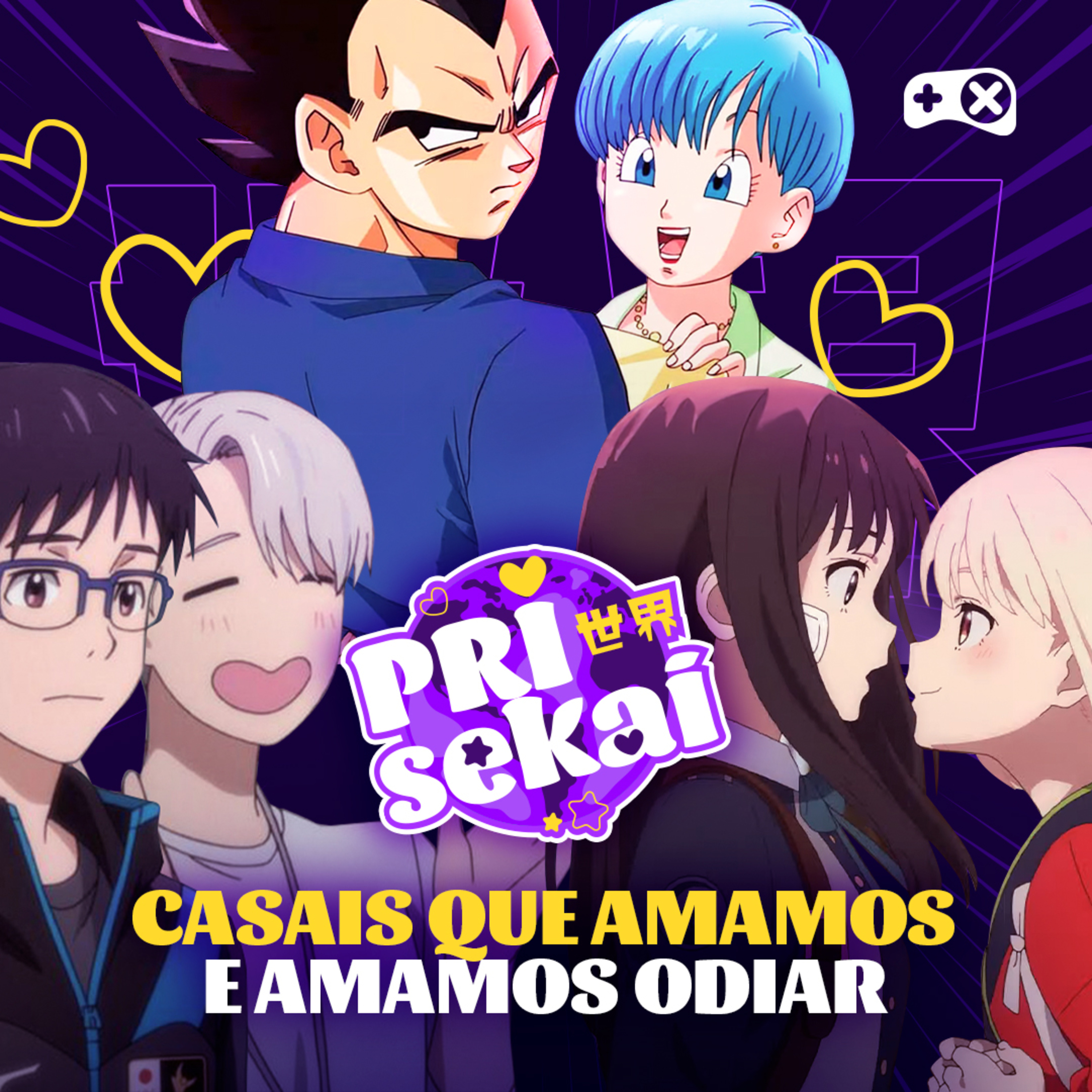 Casais dos animes: favoritos e desqueridos | Prisekai #3 episode artwork