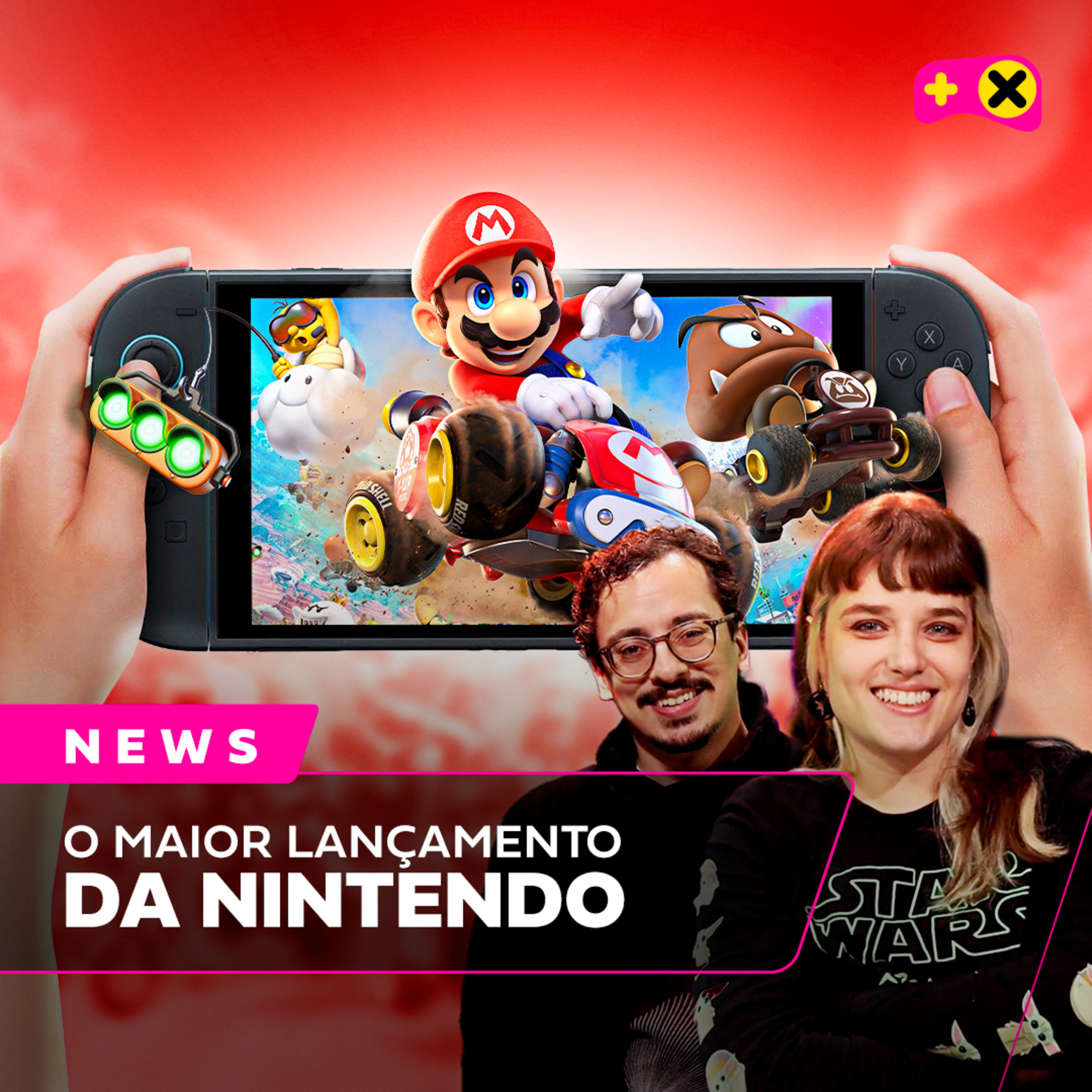 Switch 2 é o maior lançamento da Nintendo e o "Witcher" da Bandai Namco | XdC News #78 episode artwork
