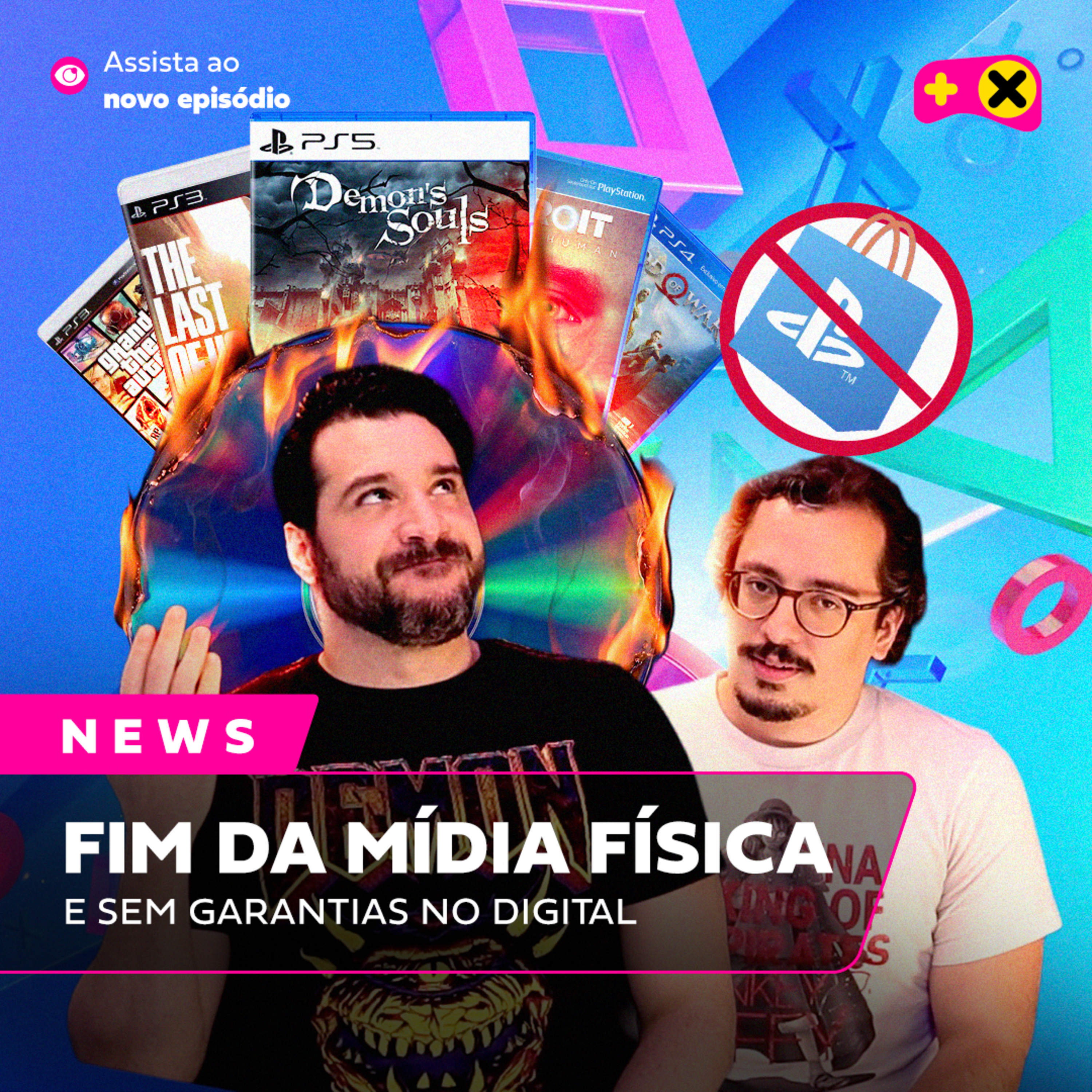 Fim da mídia física no PS5 e da loja digital do PS3, Xbox testa nova função de discos | XdC News 127