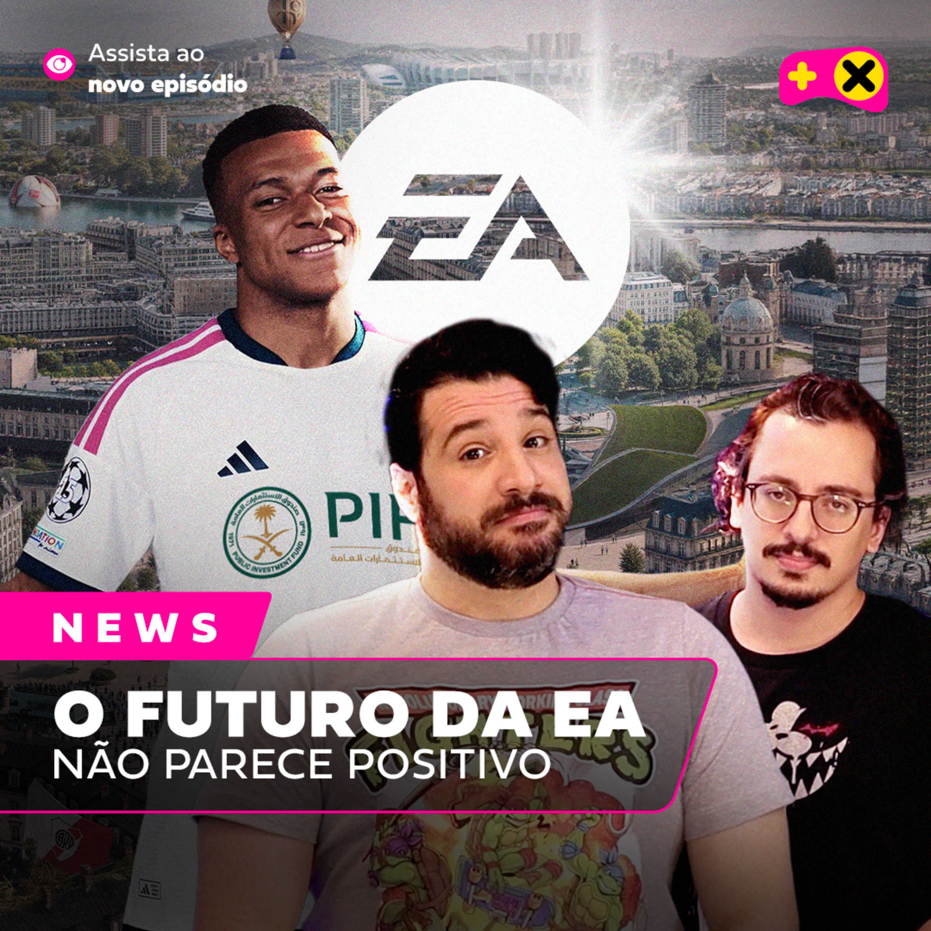 EA é comprada por sauditas, GTA 6 na Netflix e Sony não mudará decisão sobre discos | XdC News 132 episode artwork