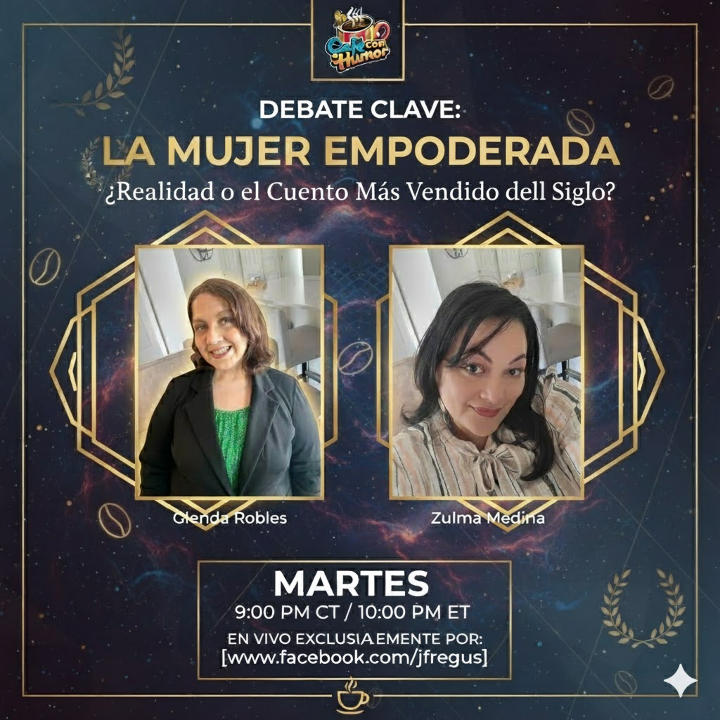 Café con Humor...La mujer empoderada ¿Realidad o el cuento mas vendido del siglo? episode artwork