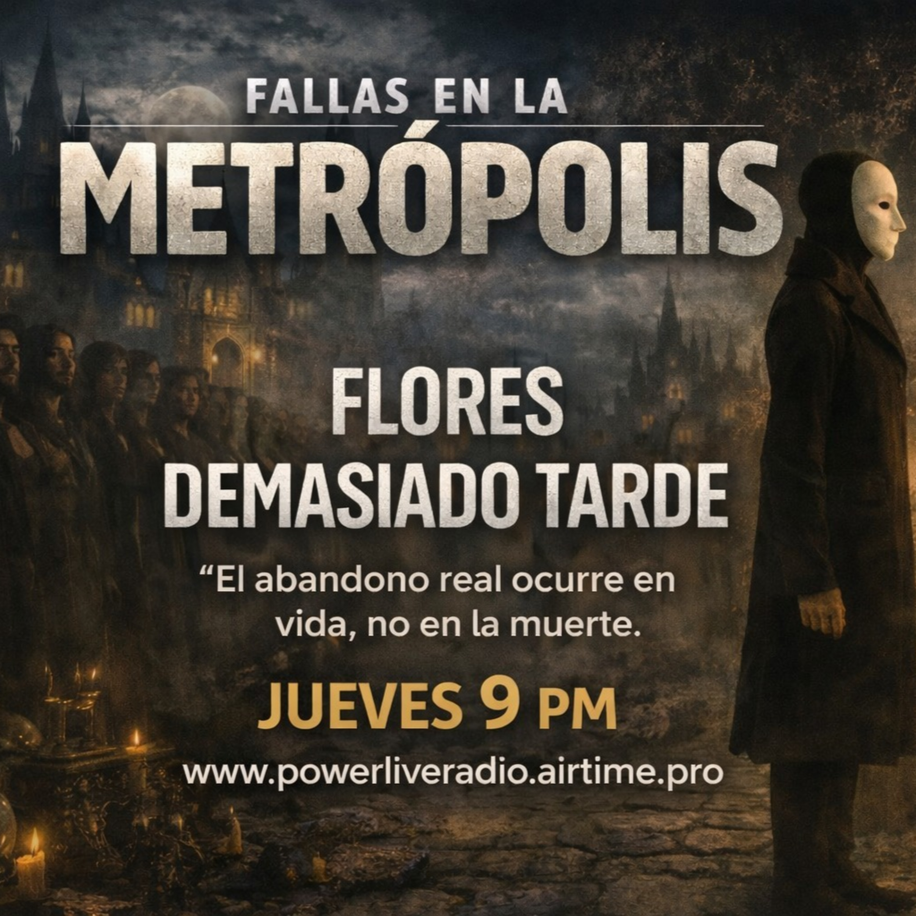 Fallas en la Metropolis el Abandono real ocurre en vida no en la muerte. episode artwork