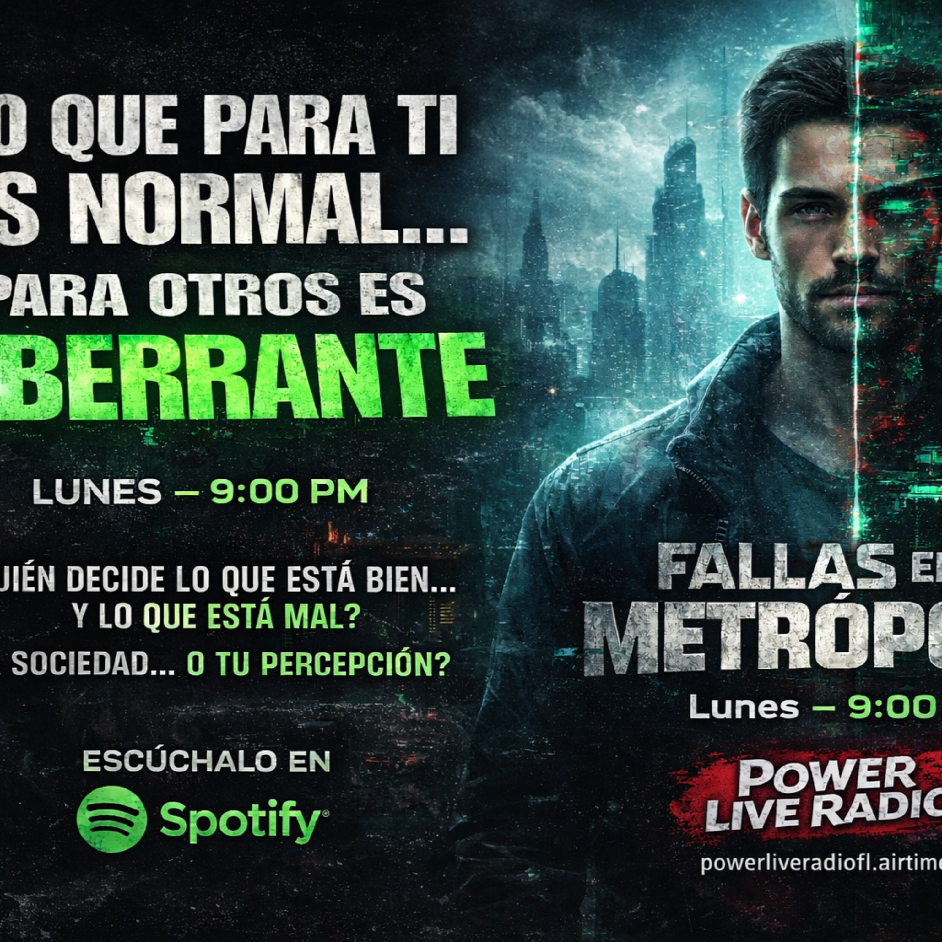 Fallas en la Metropolis LO QUE PARA TI ES NORMAL… PARA OTROS ES ABERRANTE Cap 17. episode artwork