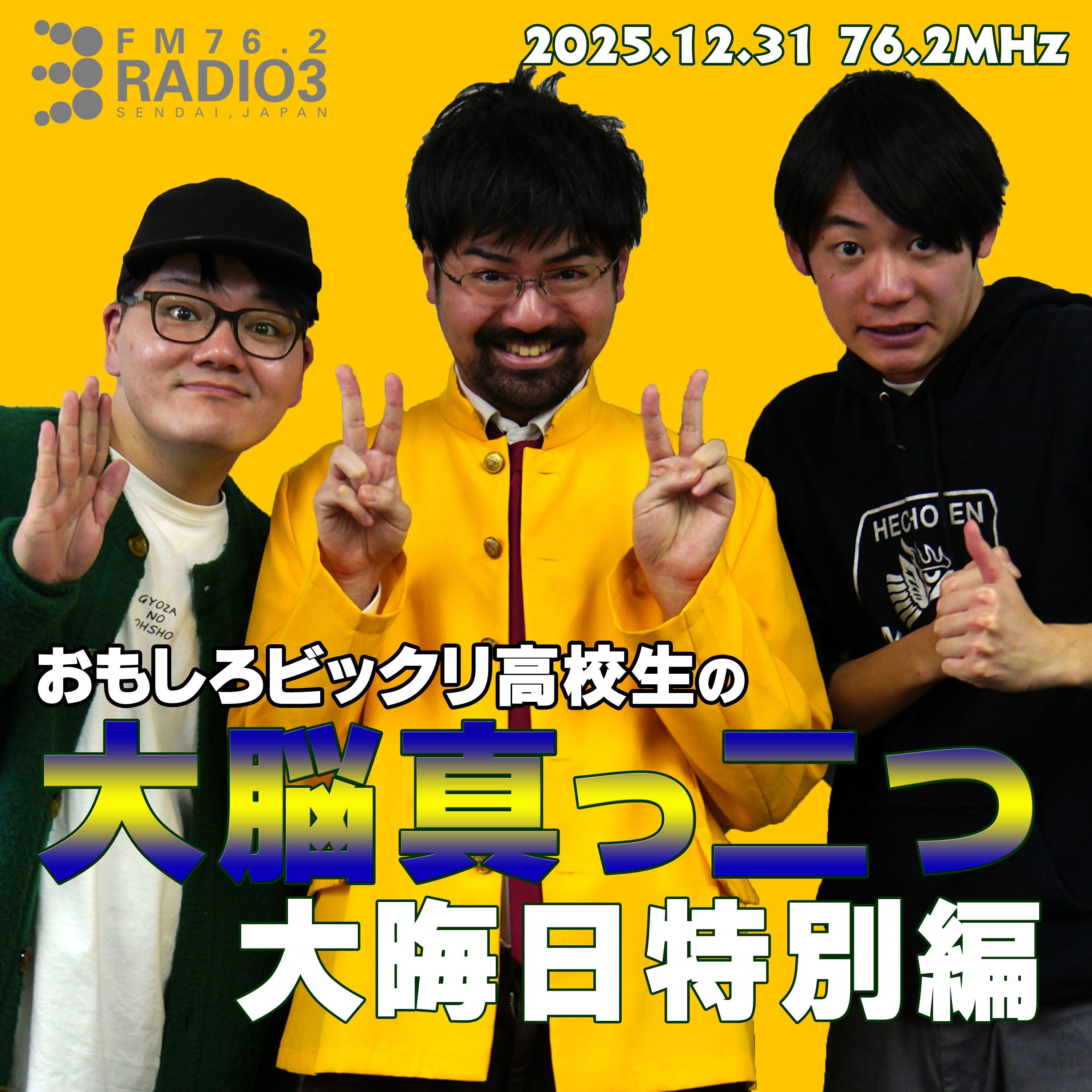 おもしろビックリ高校生の大脳まっぷたつ大晦日特別編 episode artwork