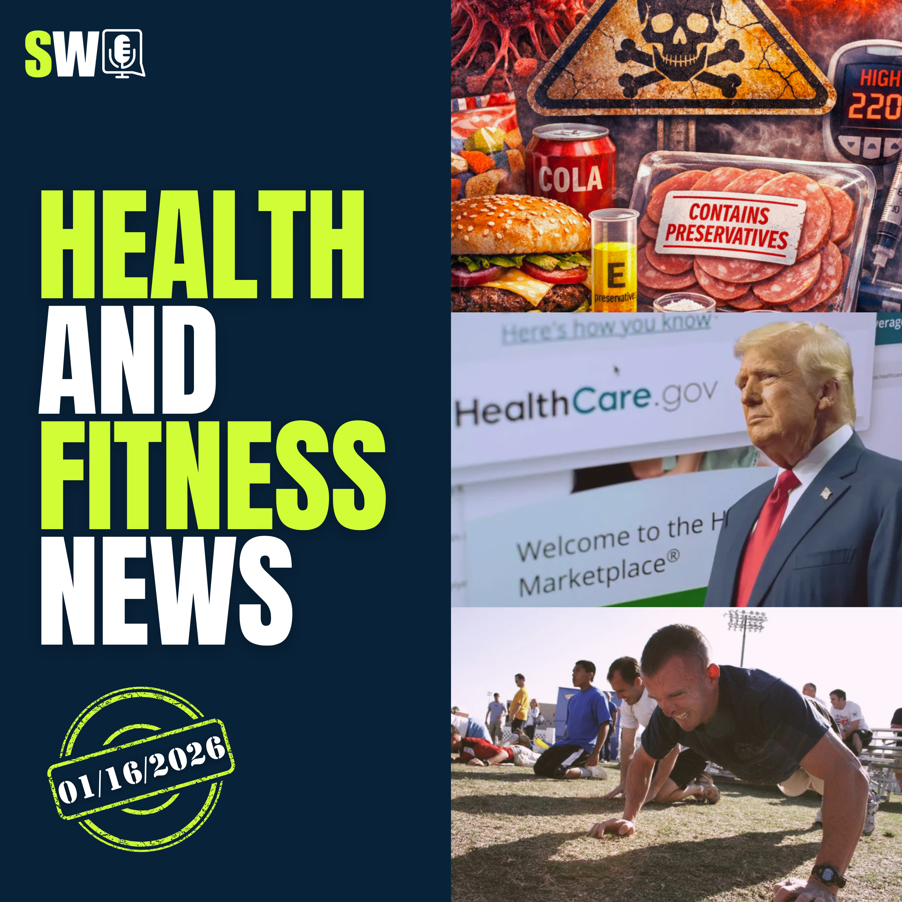 Trump's Healthcare Plan, Mental Health Crisis, Food Preservatives Linked to Cancer & Record Gym Growth | Health & Fitness News