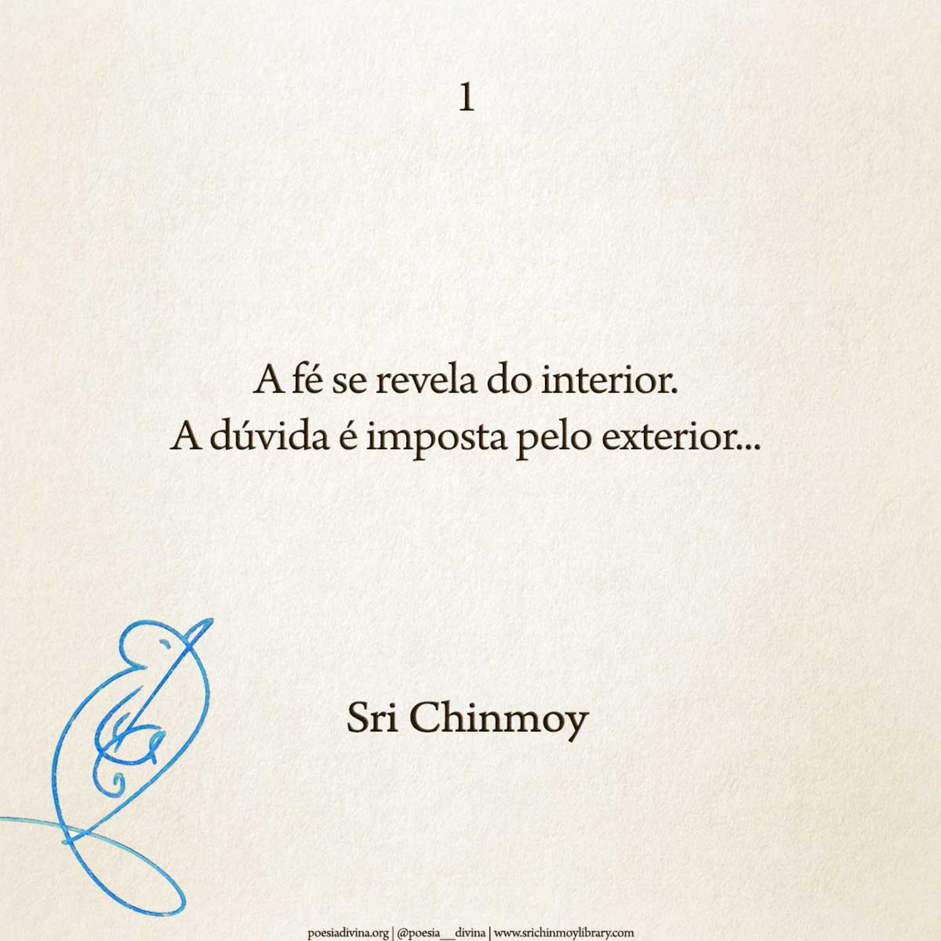 A fé se revela do interior -Sri Chinmoy, frases para inspiração #srichinmoy #mensagem #fé  episode artwork
