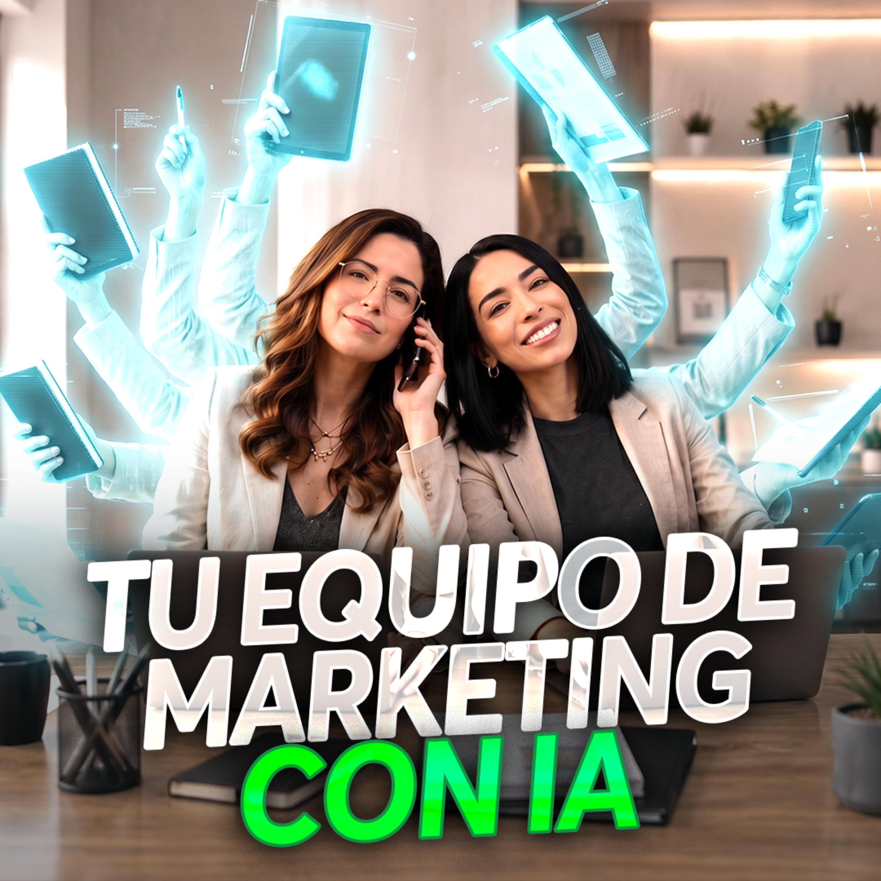 Crea tu equipo de marketing on IA ⎪EP121 episode artwork