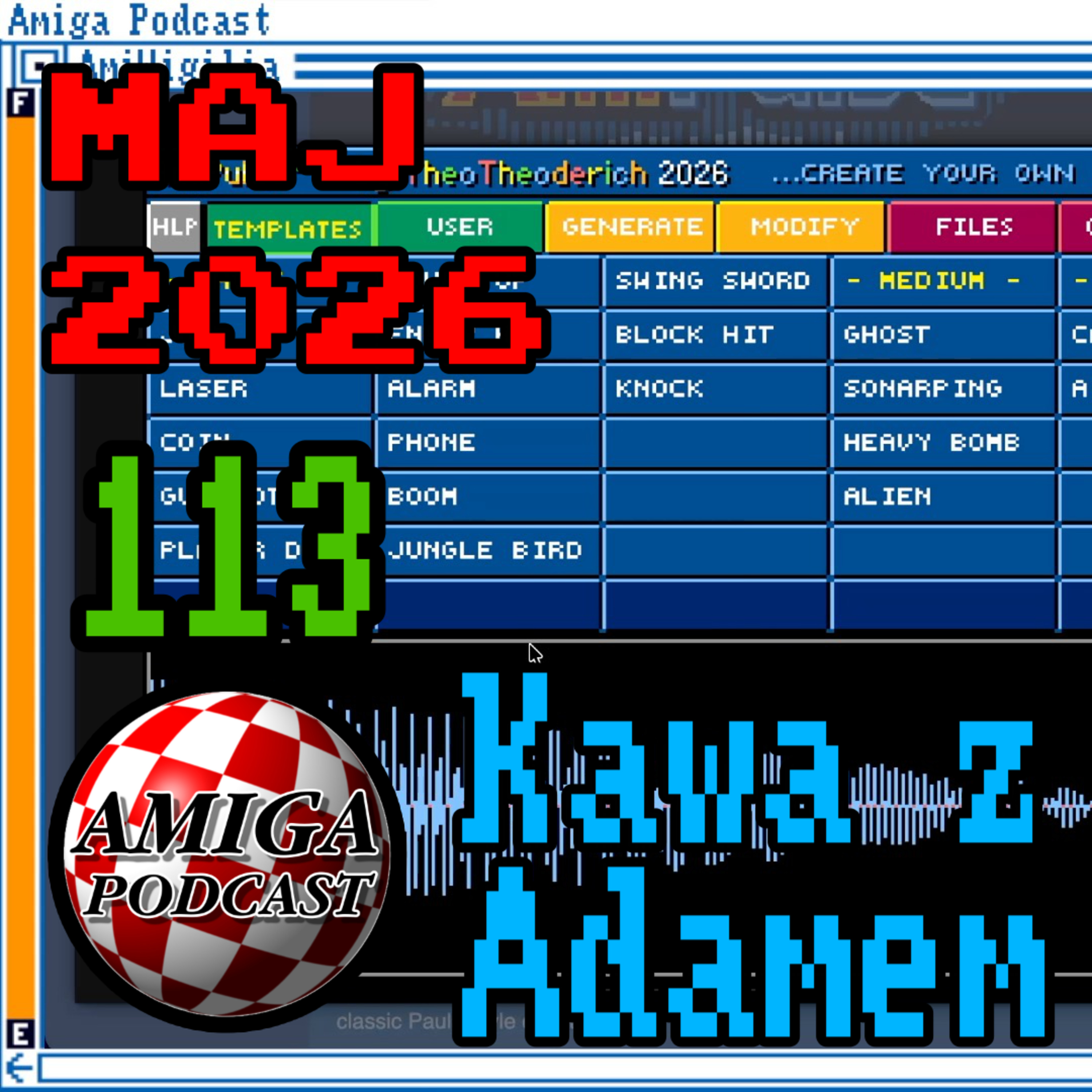 Kawa z Adamem — Maj — Amiga Podcast 113 episode artwork