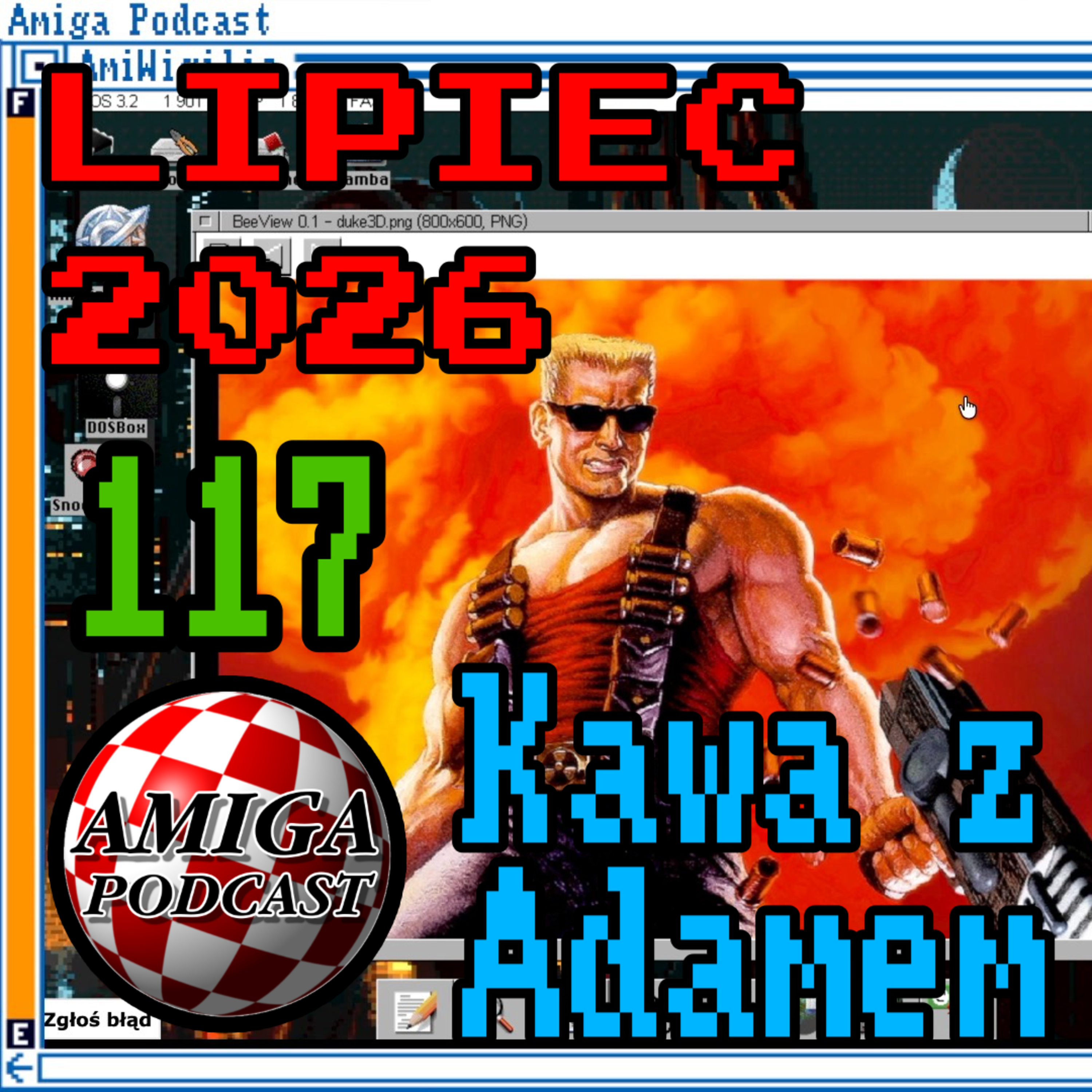 Amiga Podcast 117 - Kawa z Adamem - Lipiec episode artwork
