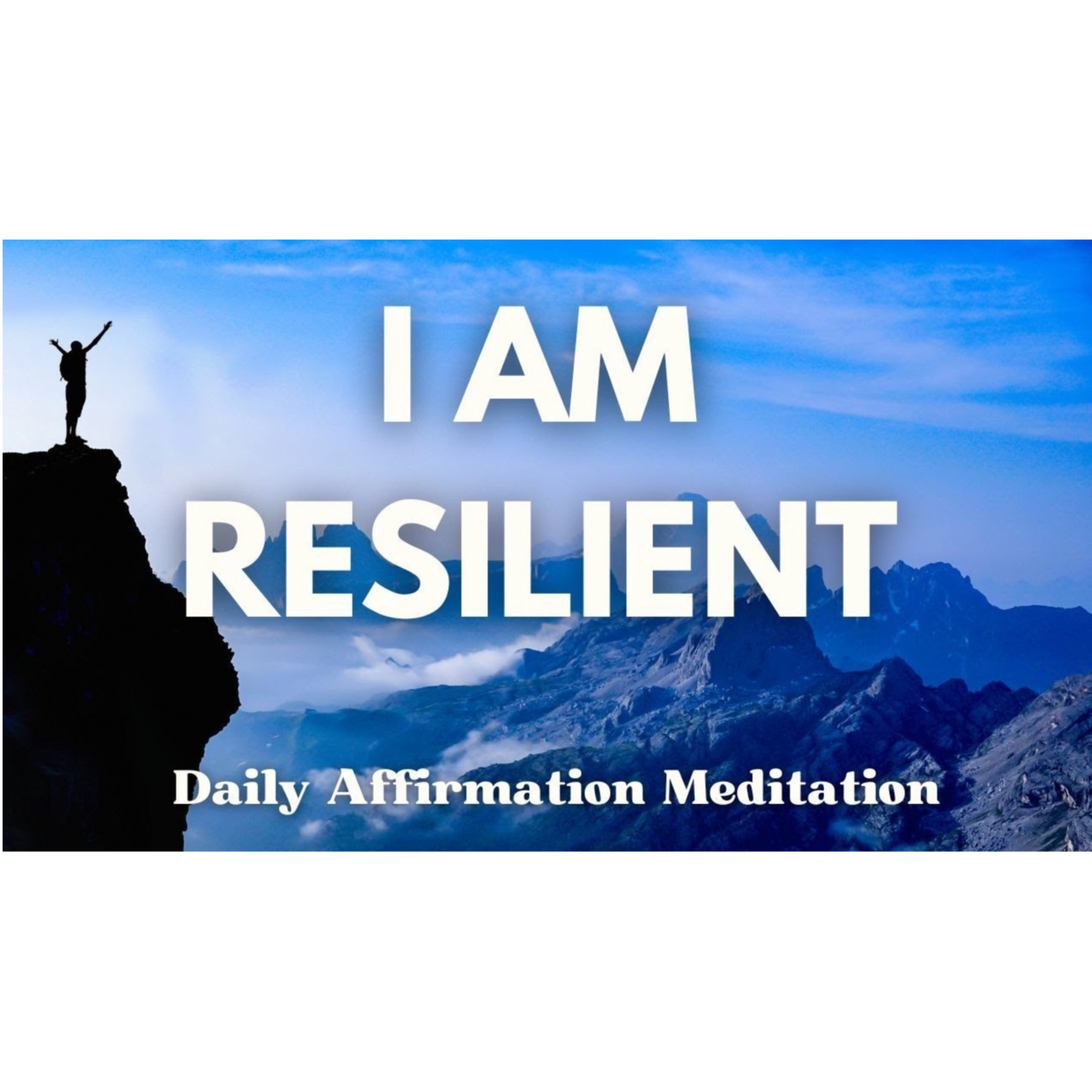 I AM RESILIENT Positive Affirmation Meditation ✨ For Strength, Grit, Gratitude & Abundance ✨