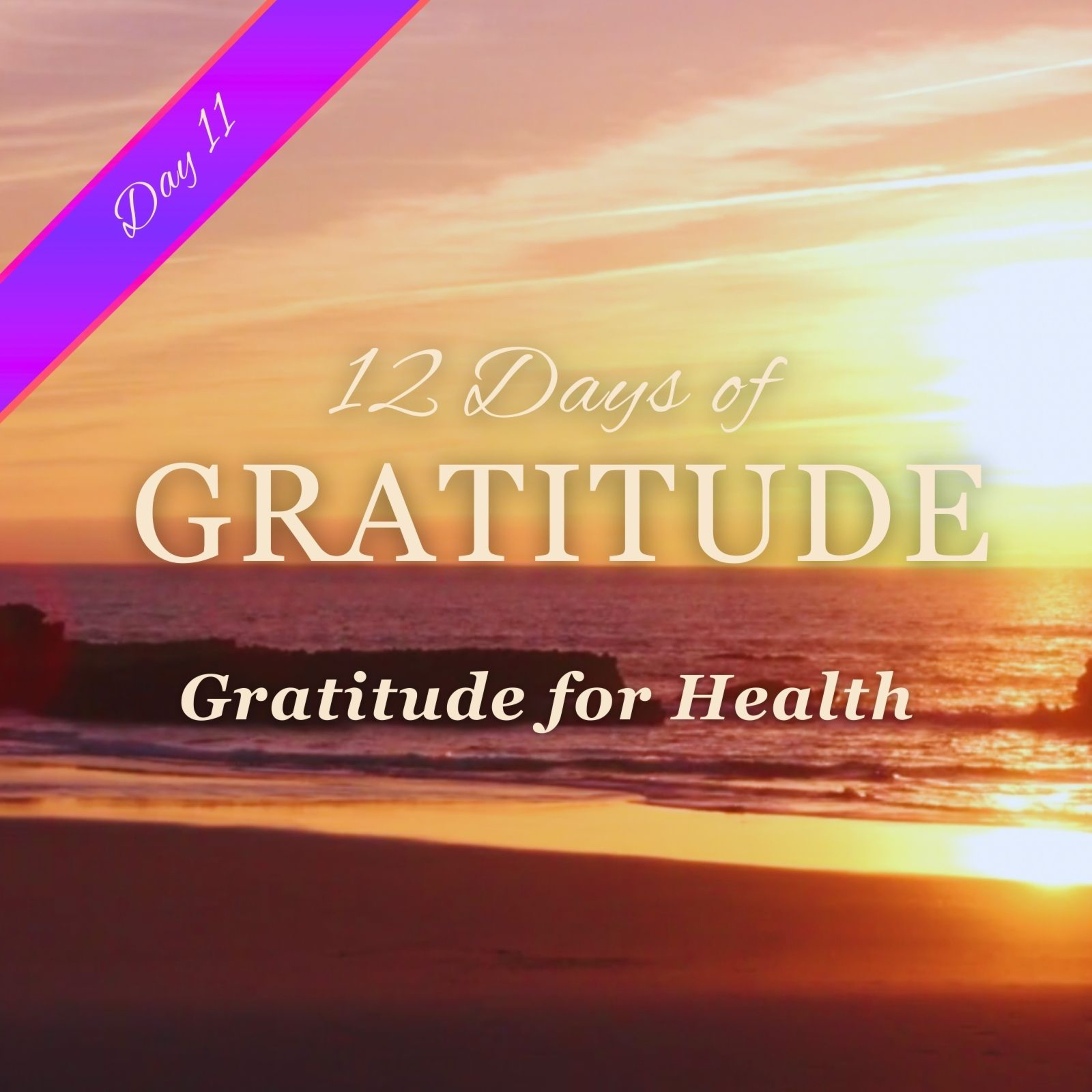 Gratitude for Health 🙏💜 ✨ DAY 11 ✨ 12 Days of GRATITUDE Affirmation Meditations