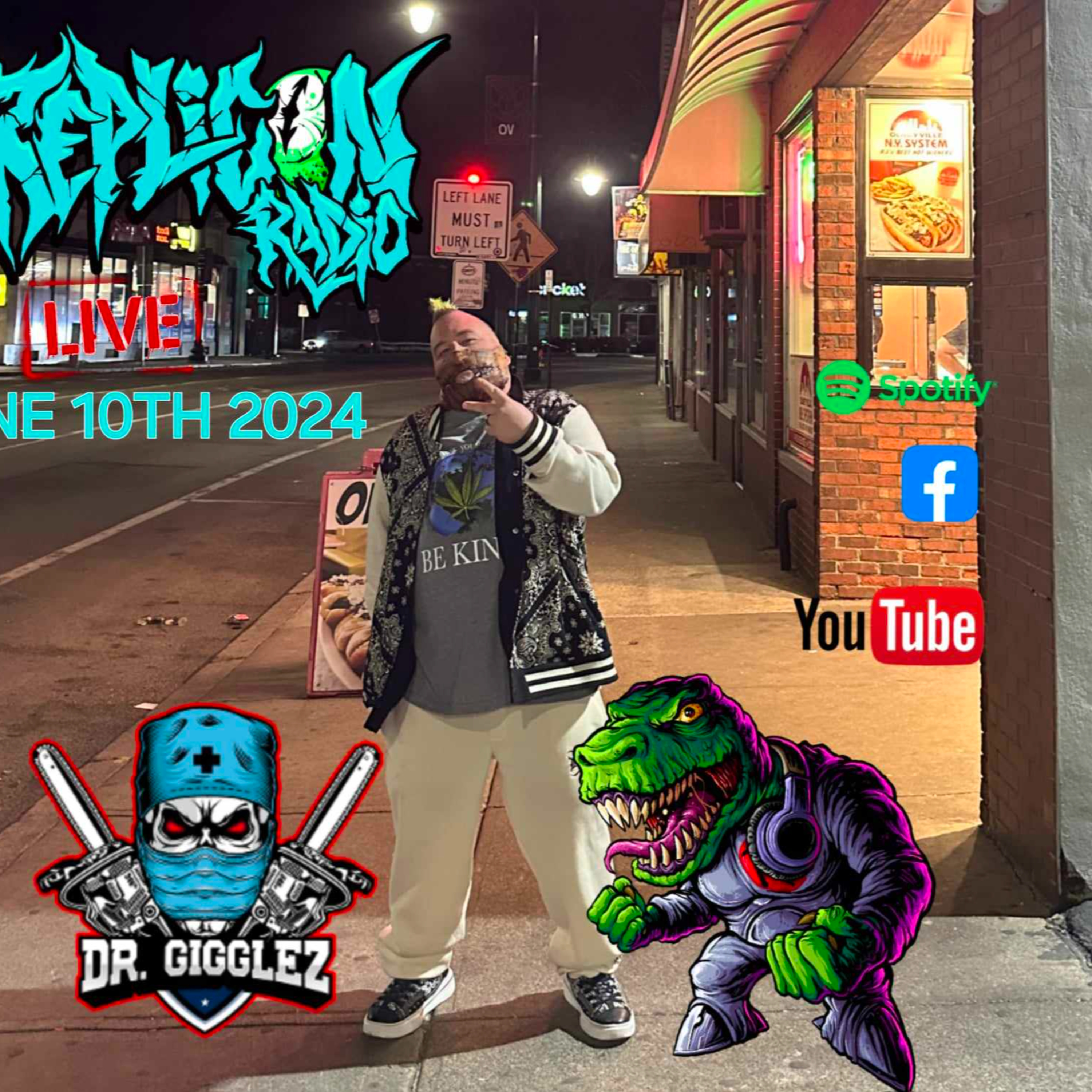 Dr Gigglez joins us LIVE . Jelly Roll collabs w Eminem & Falling in Reverse .P sees MJ more 6/10/24