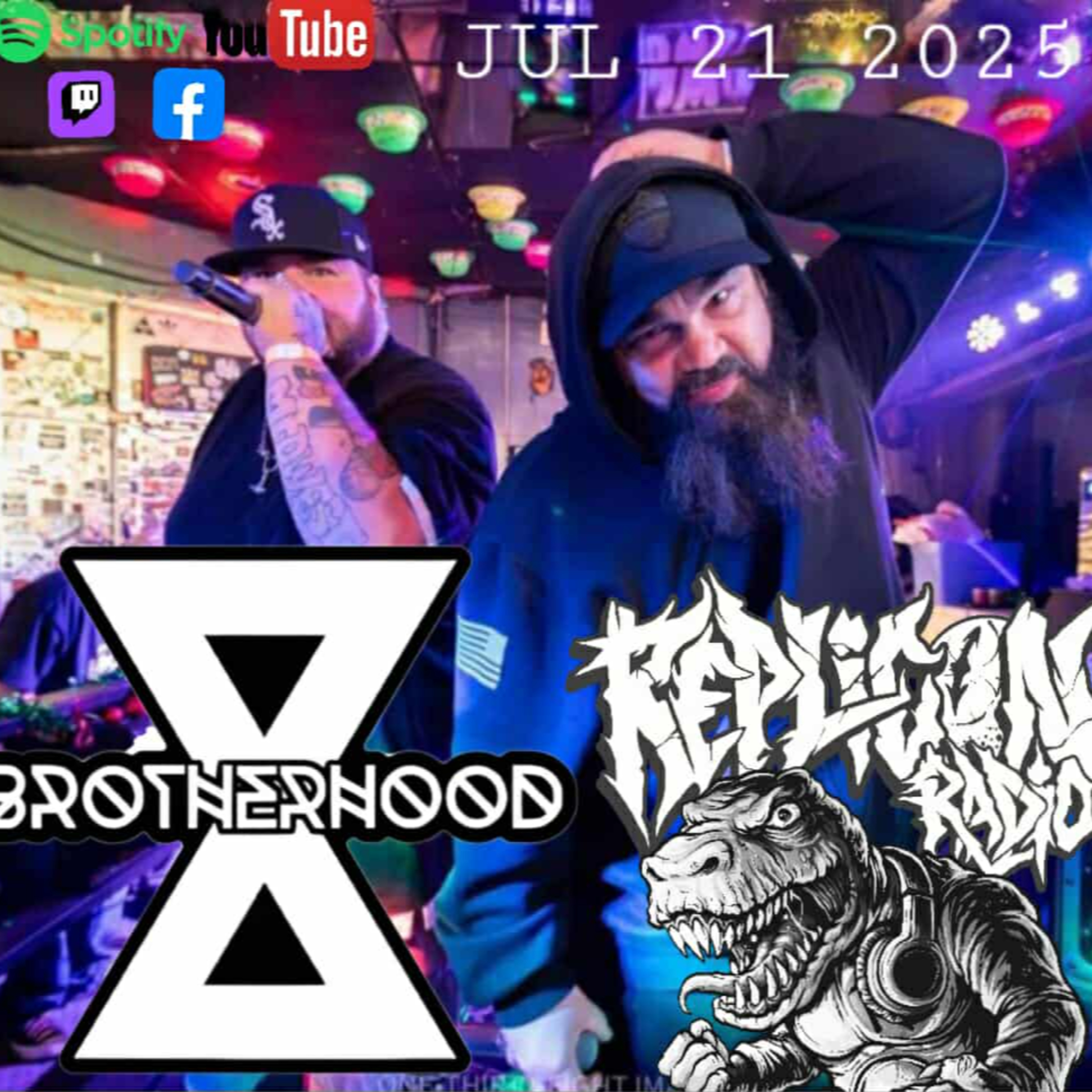 BROTHERHOOD X ( Otice & Chuck J) joins us camp xul . fright fest hallowicked gatheting . comic con &