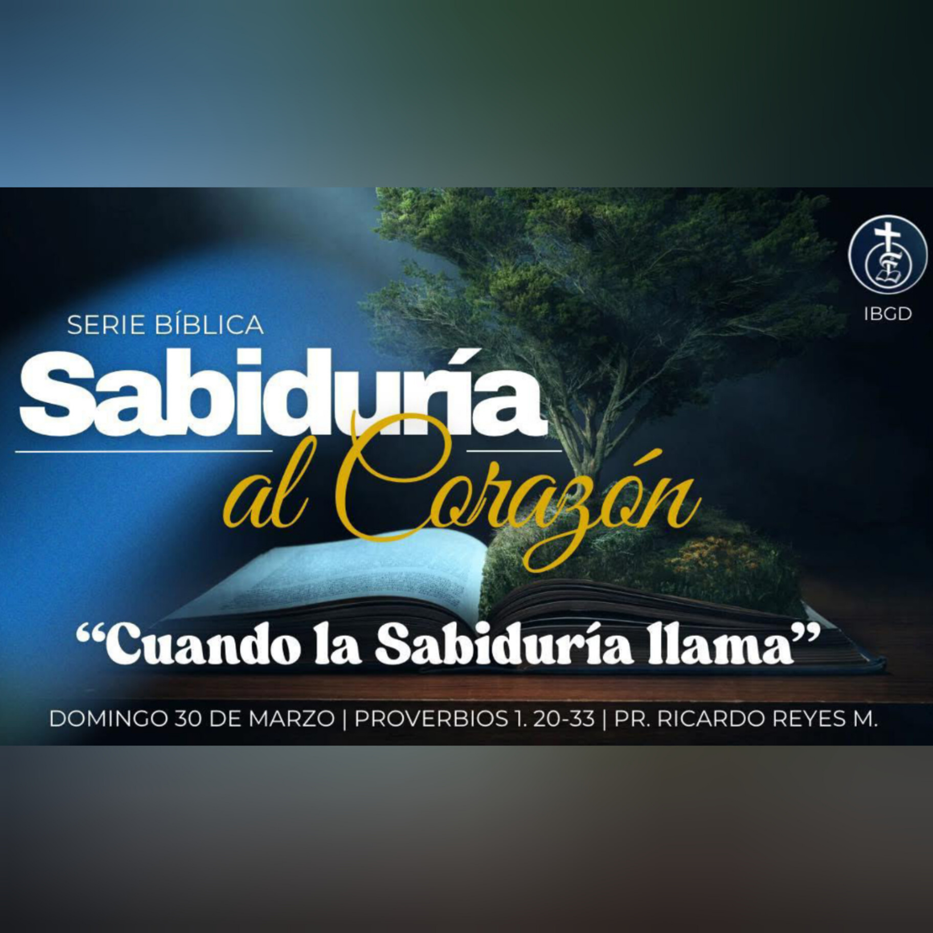 Cuando la sabiduría llama (Proverbios 1.20-33) | Serie: “Sabiduría al Corazón”. episode artwork