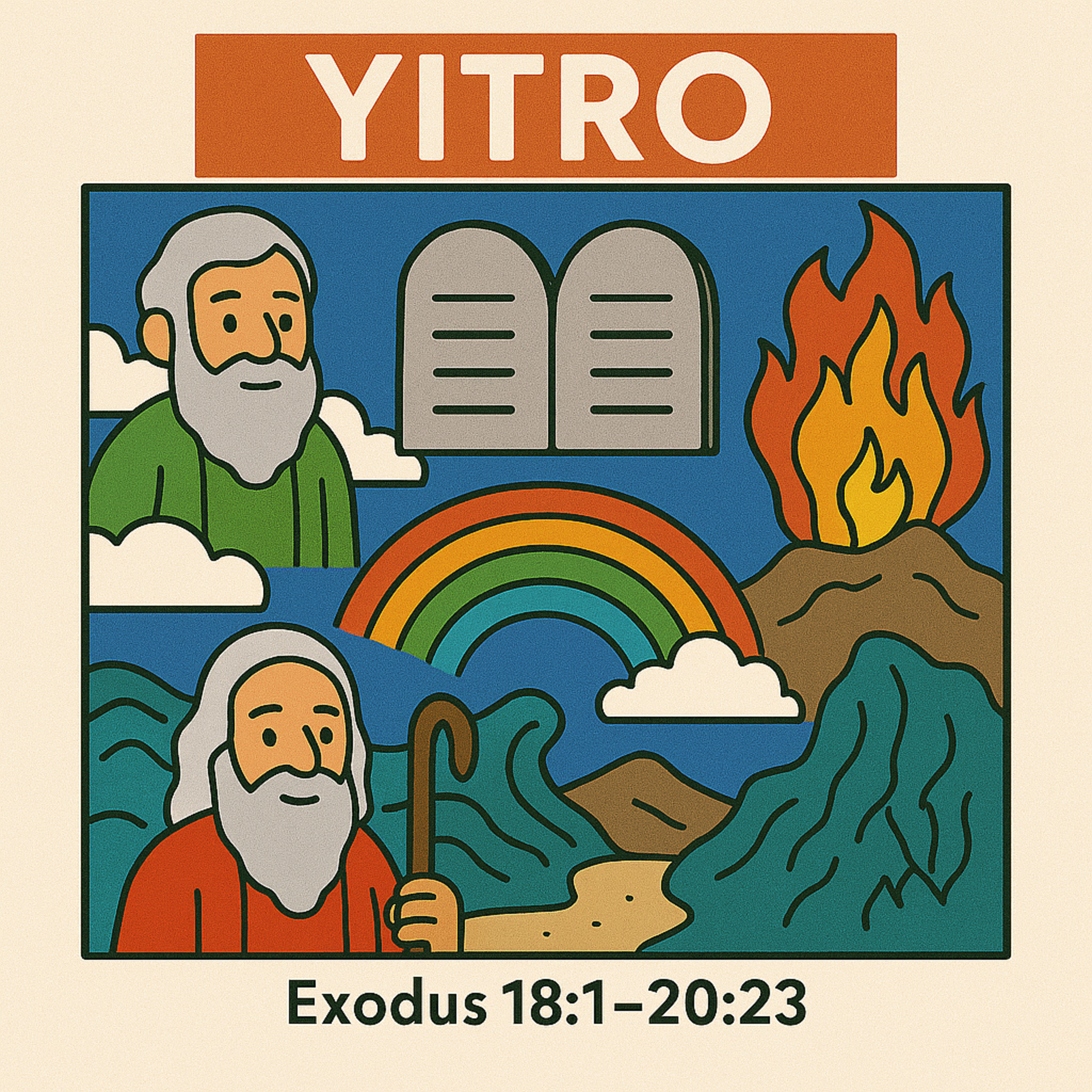 Weekly Torah Reading (Read by an AI Voice)