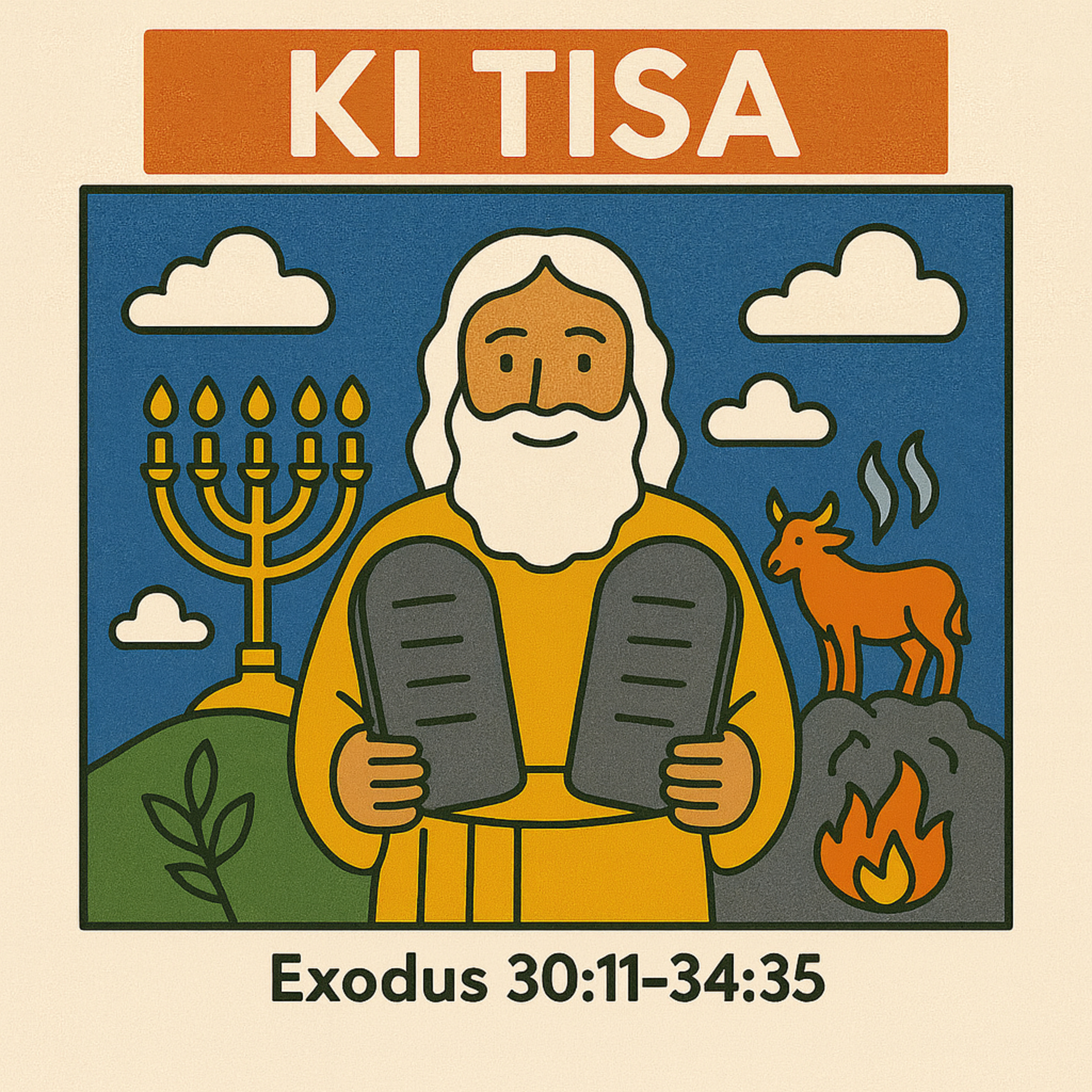 Shemot - Ki Tisa (Exodus 30:11–34:35) episode artwork