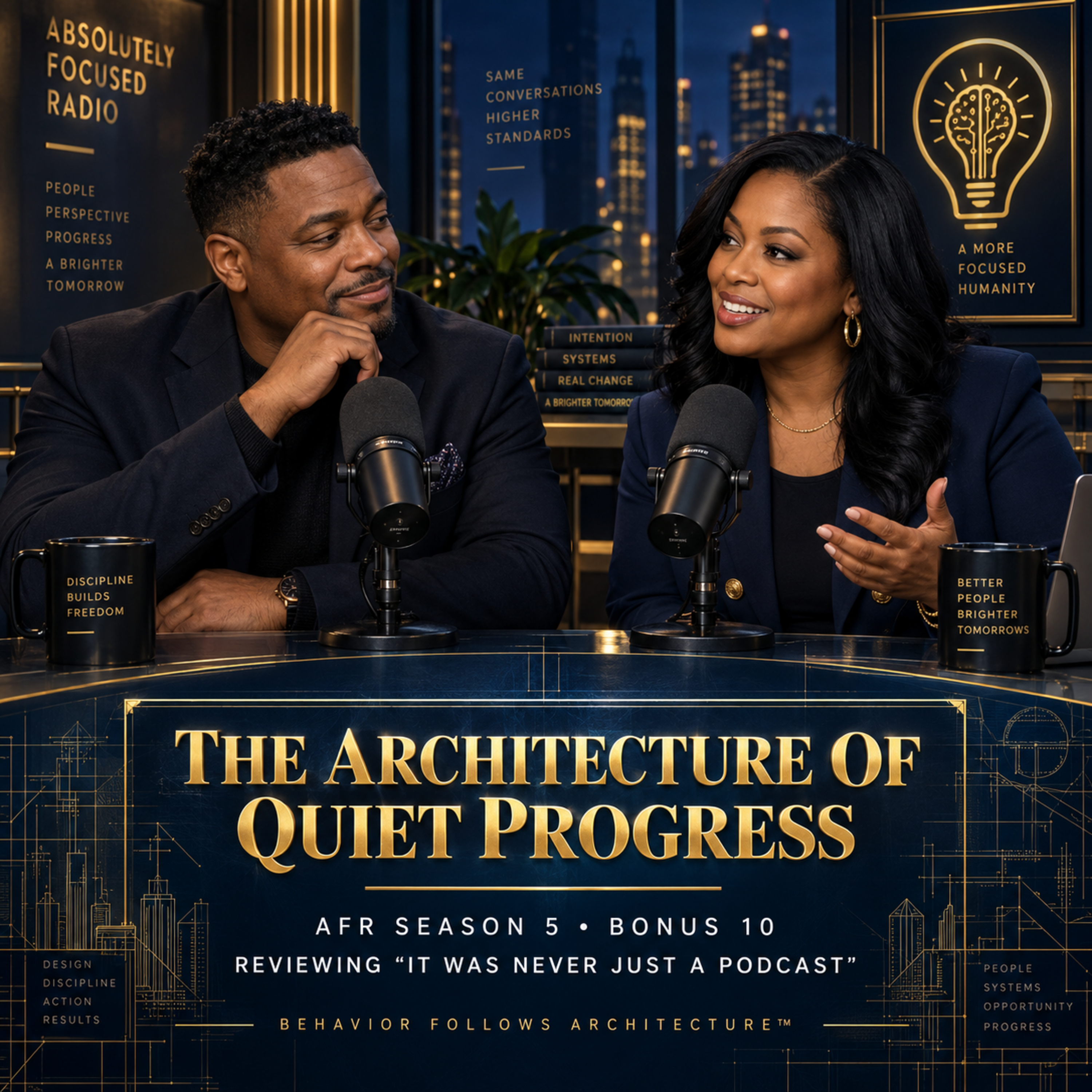 The Architecture of Quiet Progress: Reviewing “It Was Never Just a Podcast” | AFR Season 5 Bonus Episode 10