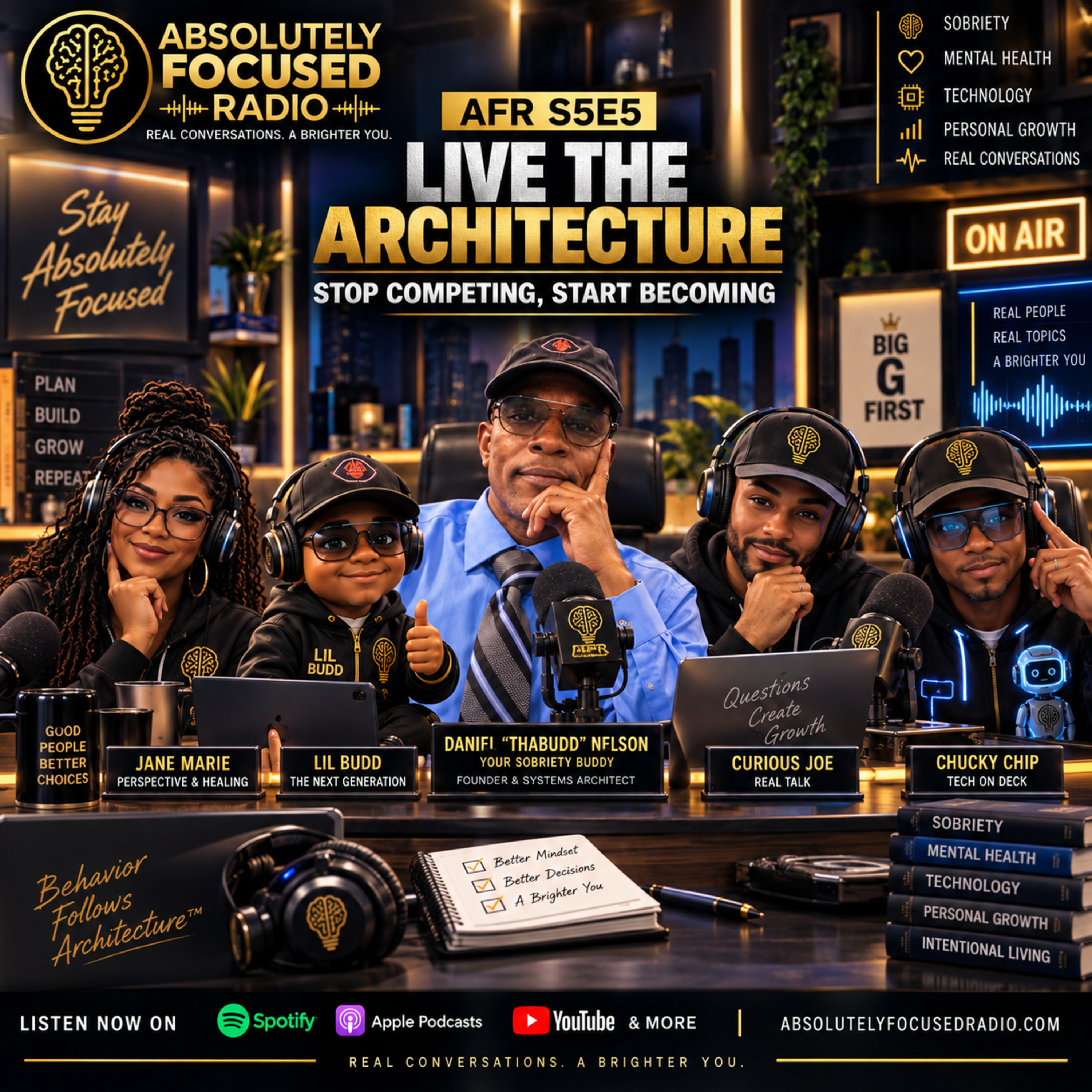 Live the Architecture: Stop Competing, Start Becoming | Absolutely Focused Radio | AFR S5E5