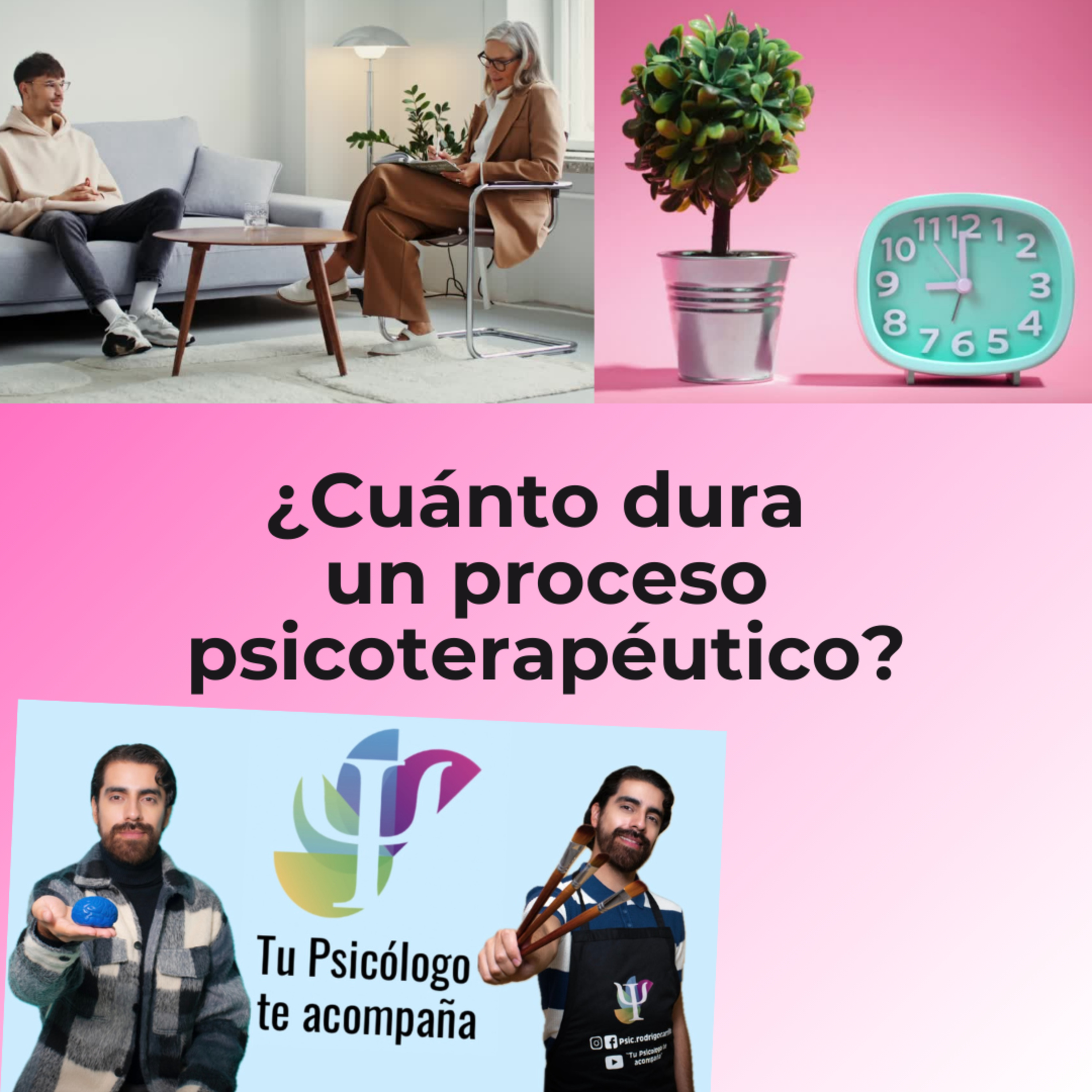 ¿Cuánto dura un proceso psicoterapéutico?