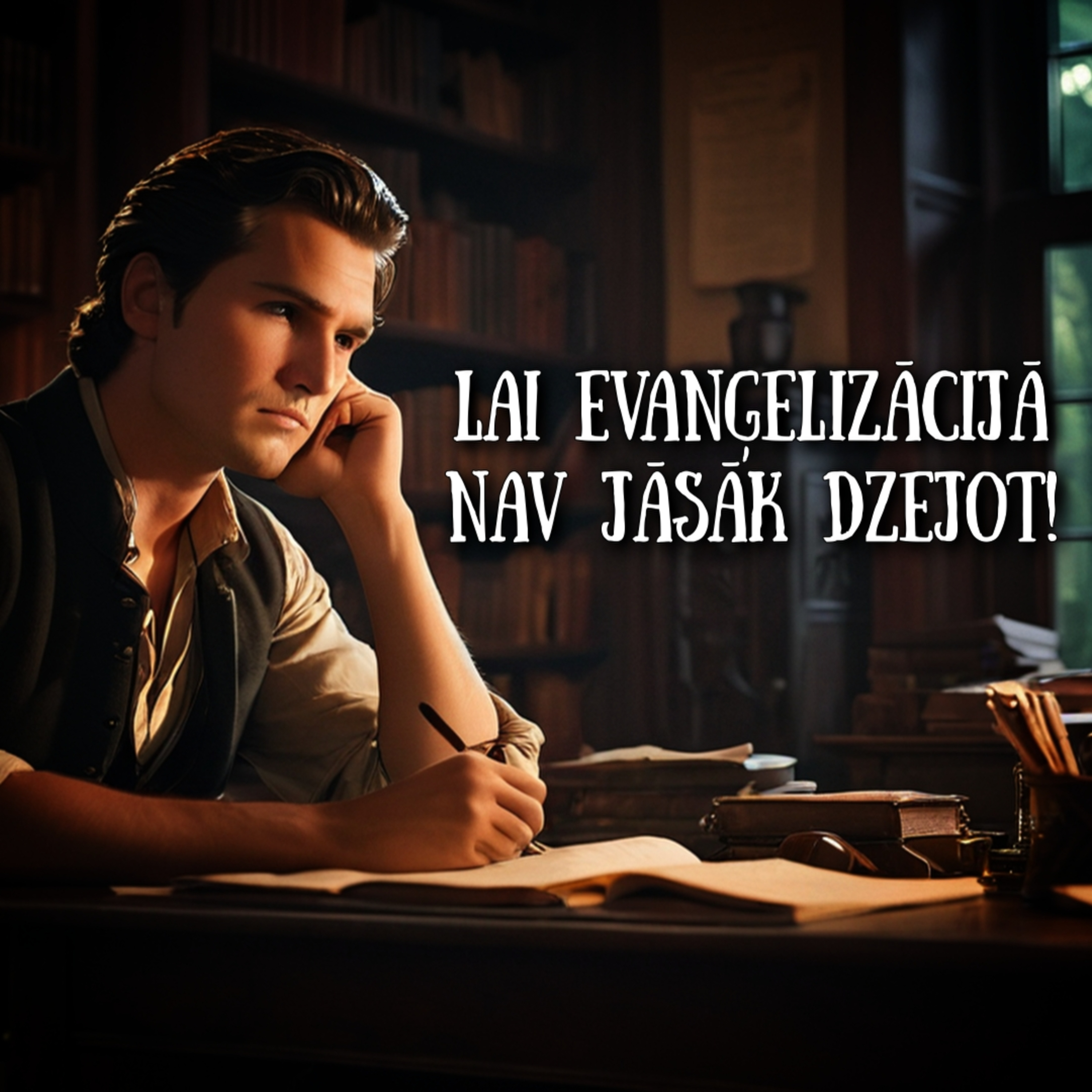 Lai evanģelizācijā nav jāsāk dzejot! Bībeles studija Nr. 202 /07.05.24/ episode artwork