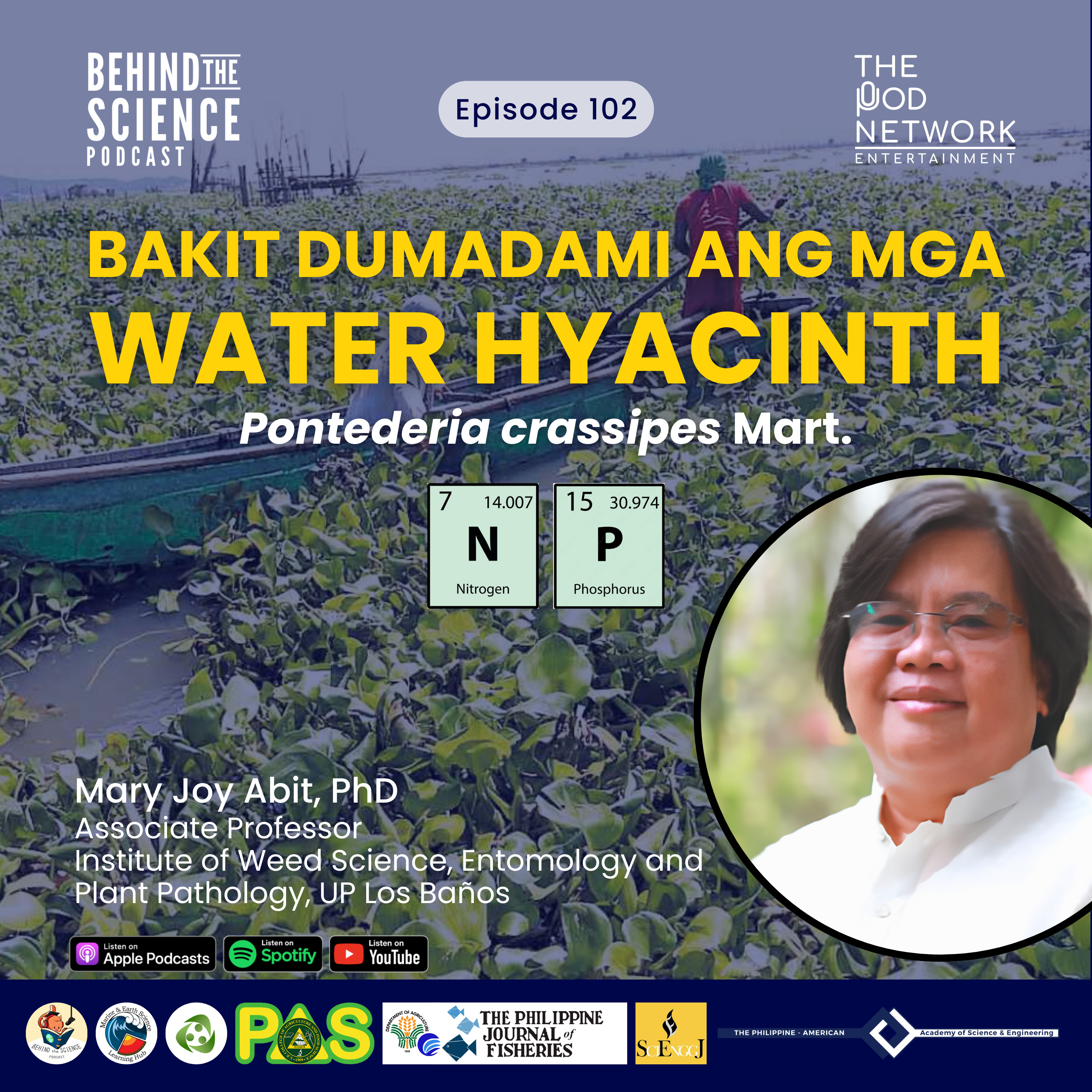 Ep102 - Bakit dumadami ang mga water hyacinth? Ep102 - Bakit dumadami ang mga water hyacinth?