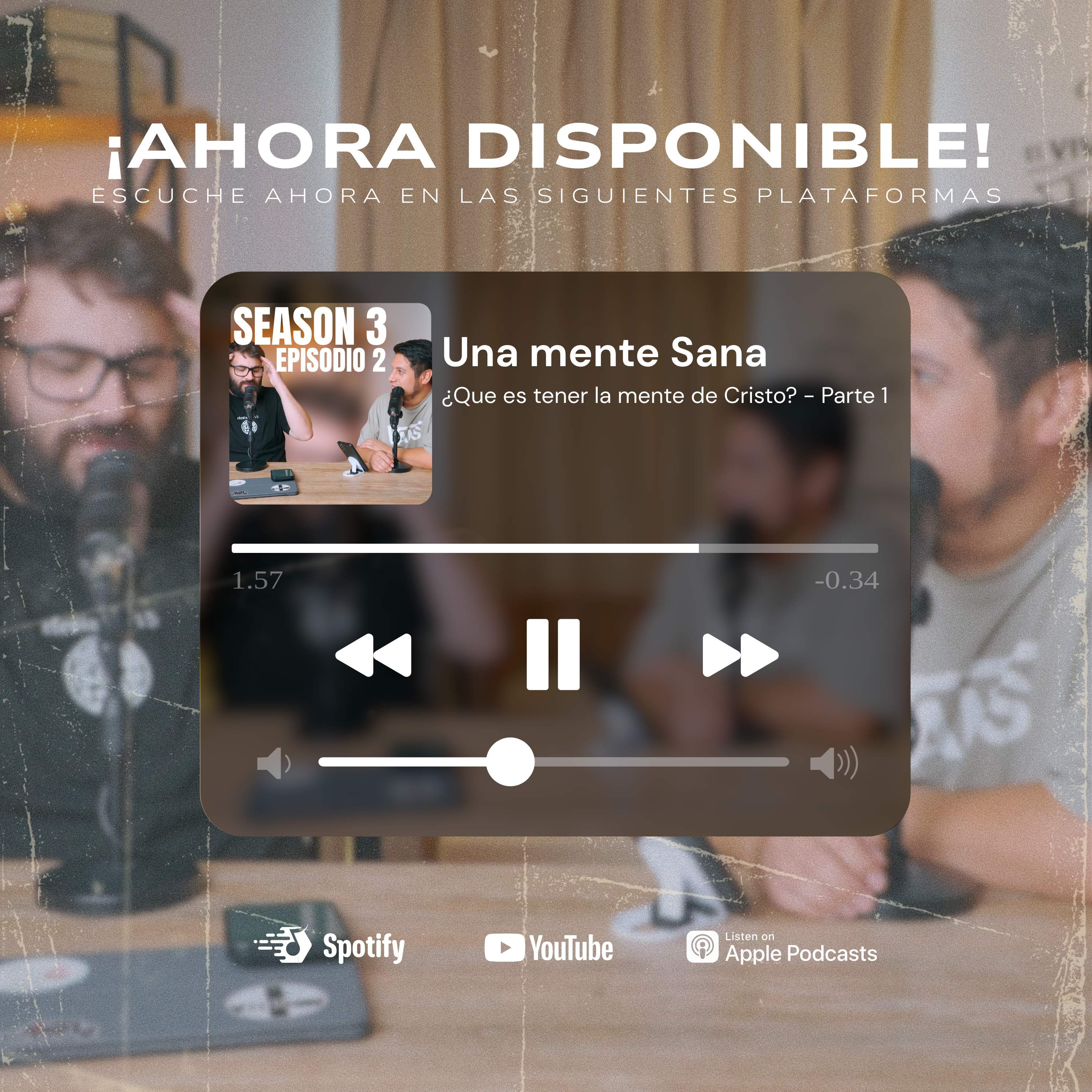 Una mente sana: ¿Que es tener la mente de Cristo? - Parte I | EVC Podcast episode artwork