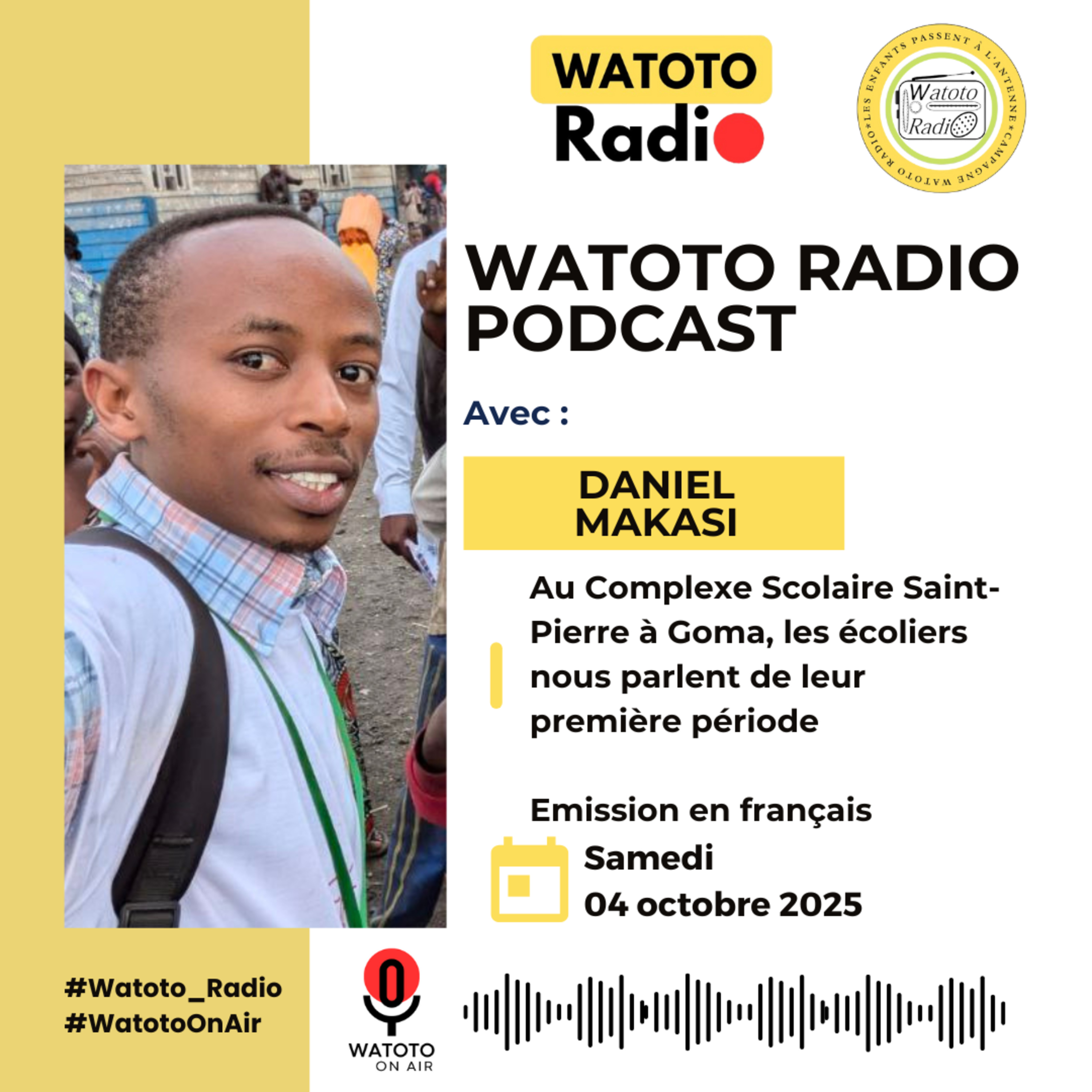 13. Après la guerre, voici la situation dans une école à Goma - Watoto Radio