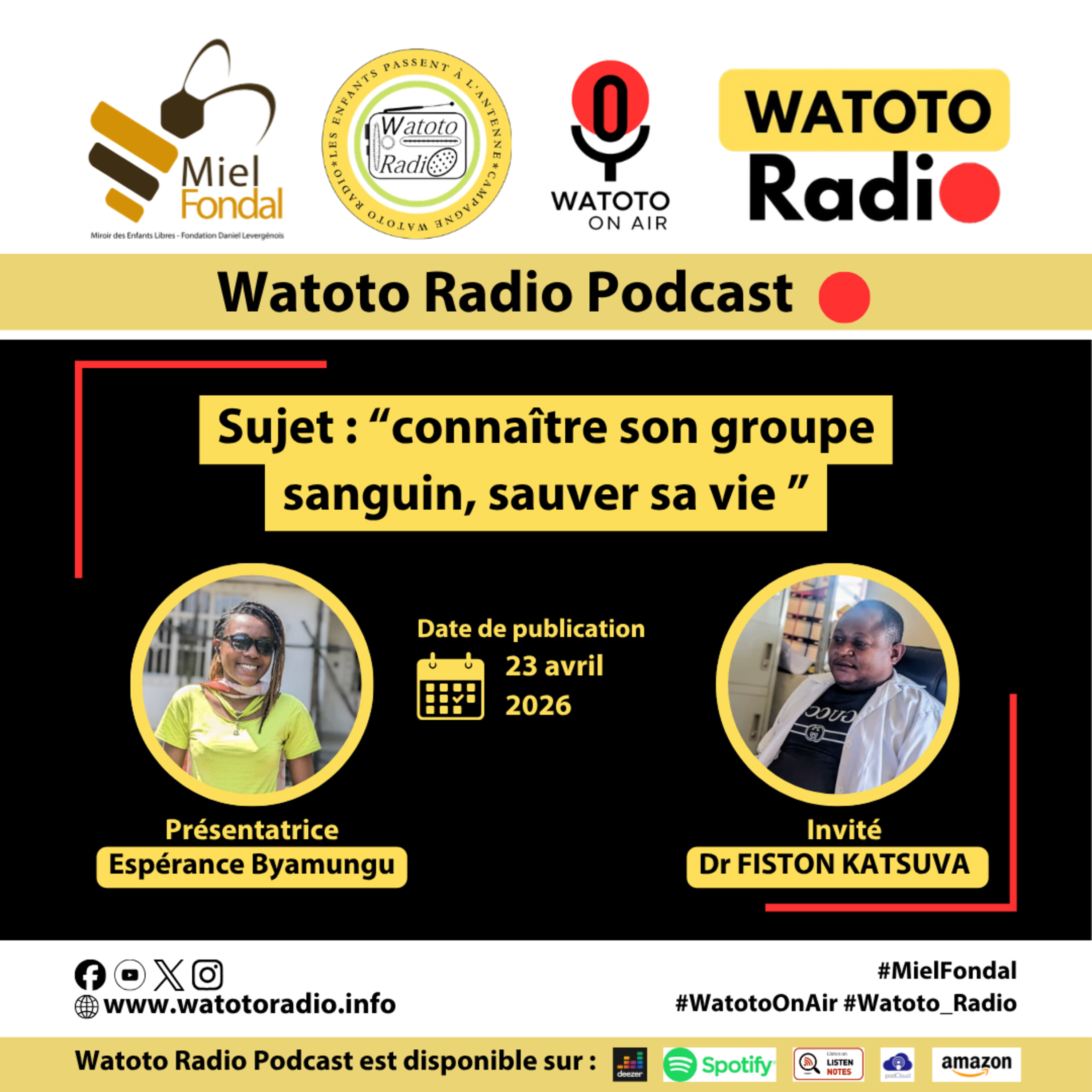 19. Santé : connaître son groupe sanguin, sauver sa vie – Watoto Radio