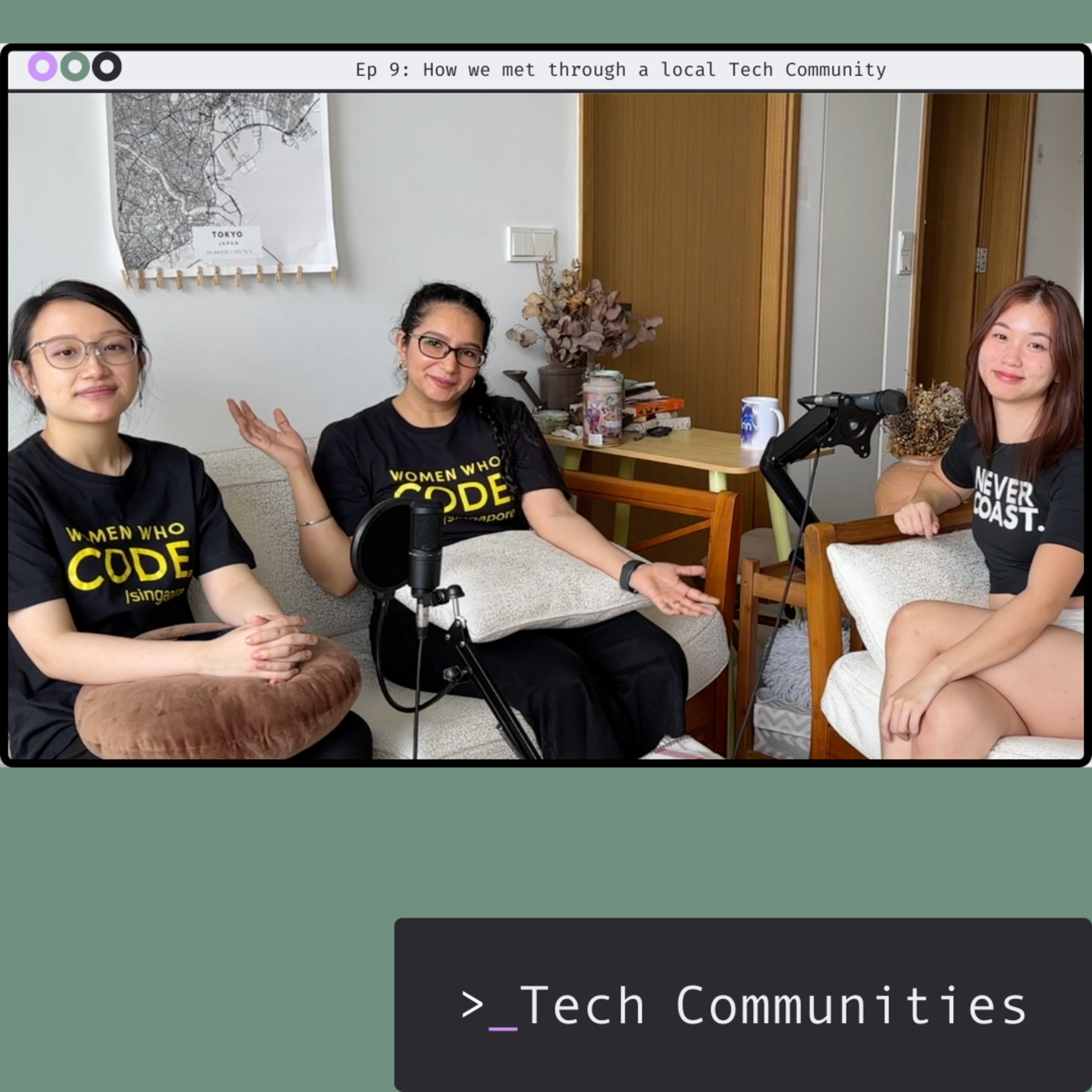 How we met through a local Tech Community!