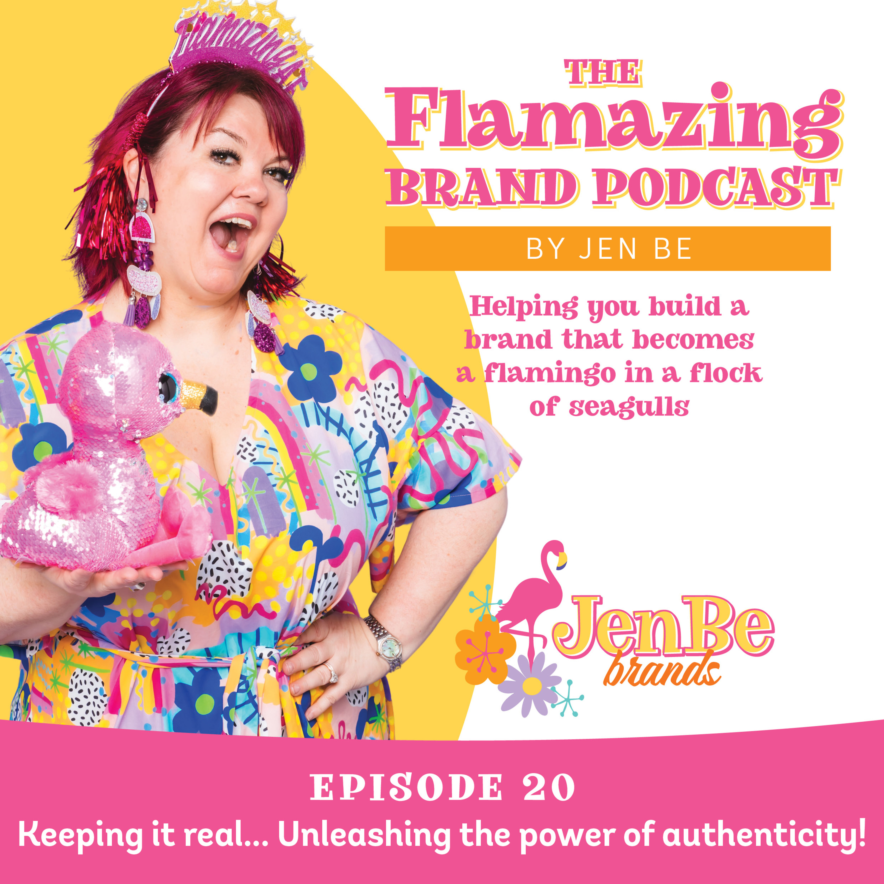 Ep 20 - Keeping it real... Unleashing the power of authenticity! episode artwork