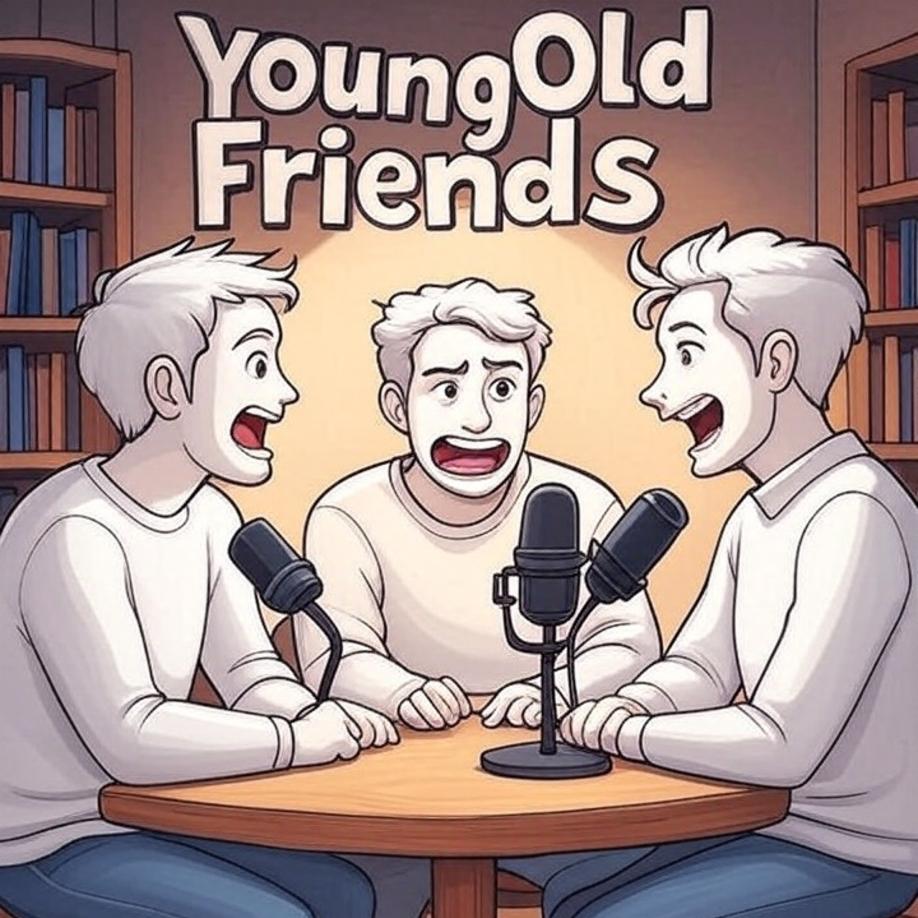 young old friends