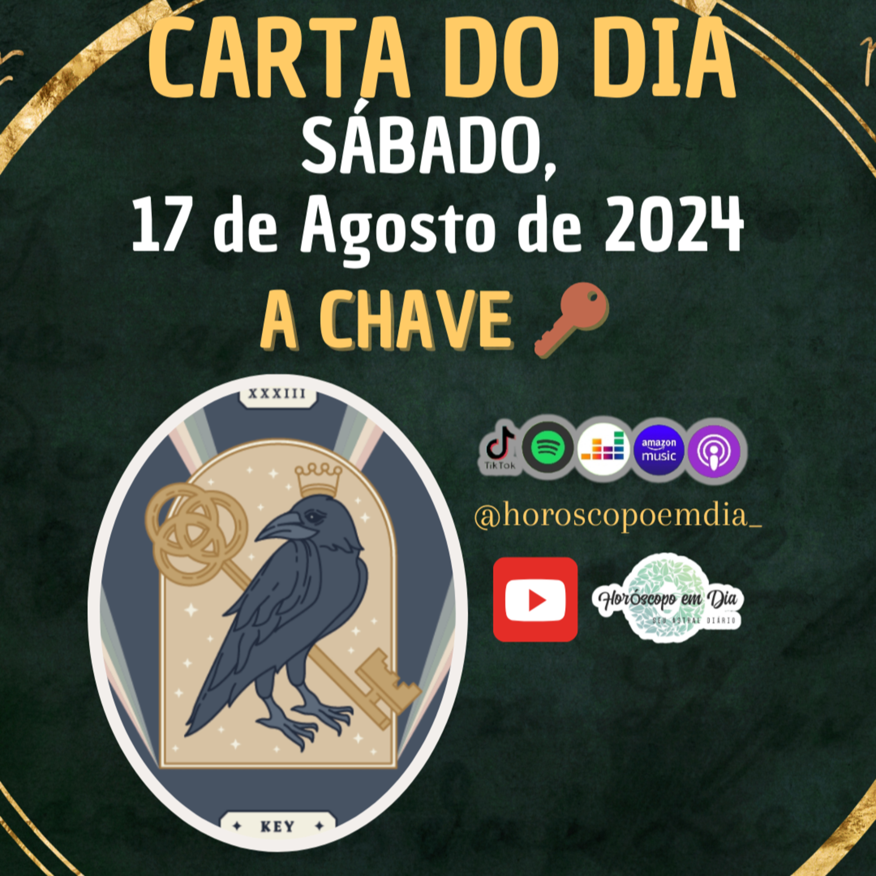 Carta para o dia 17 de Agosto de 2024, A chave.  episode artwork