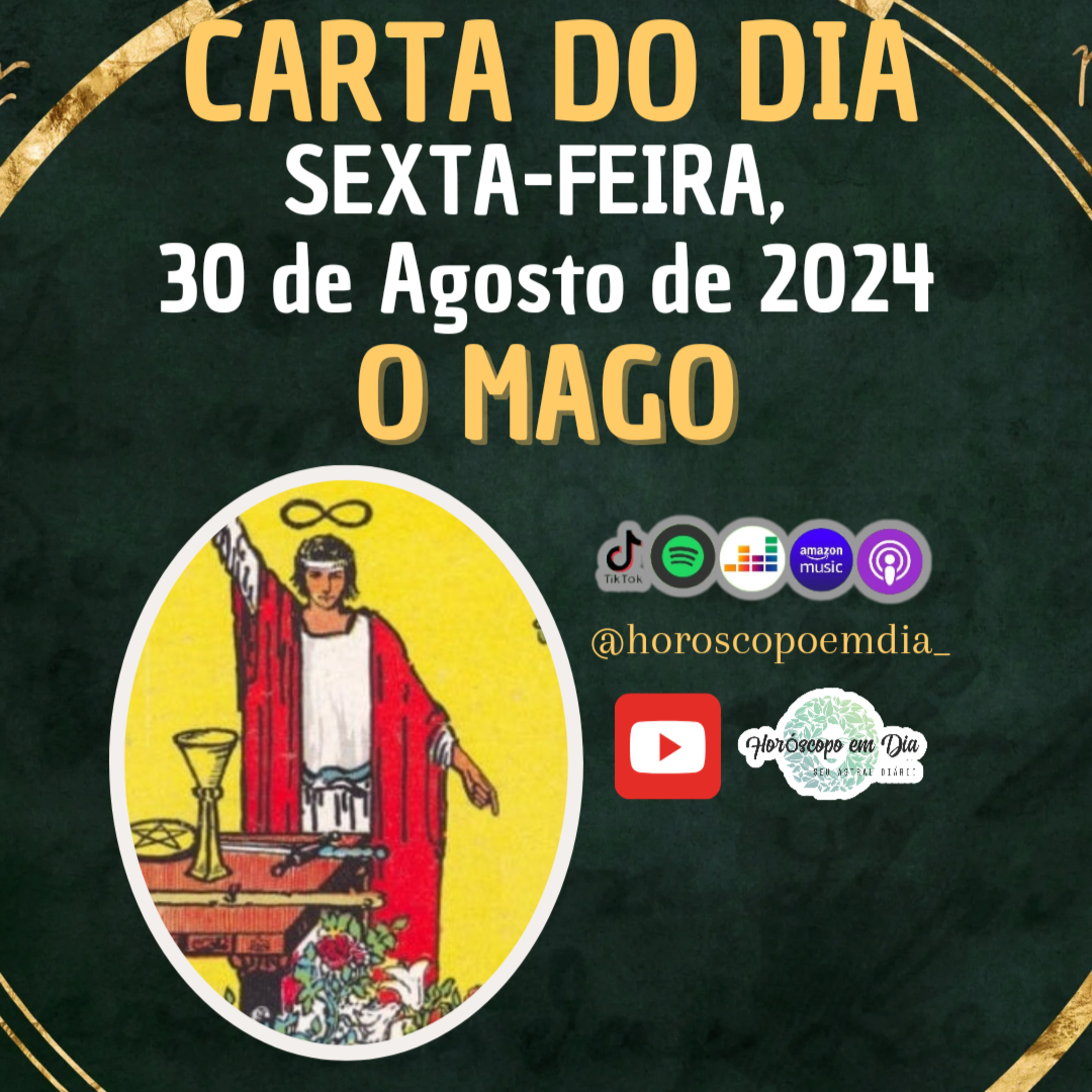 Carta para o dia 30 de Agosto de 2024, O Mago. episode artwork