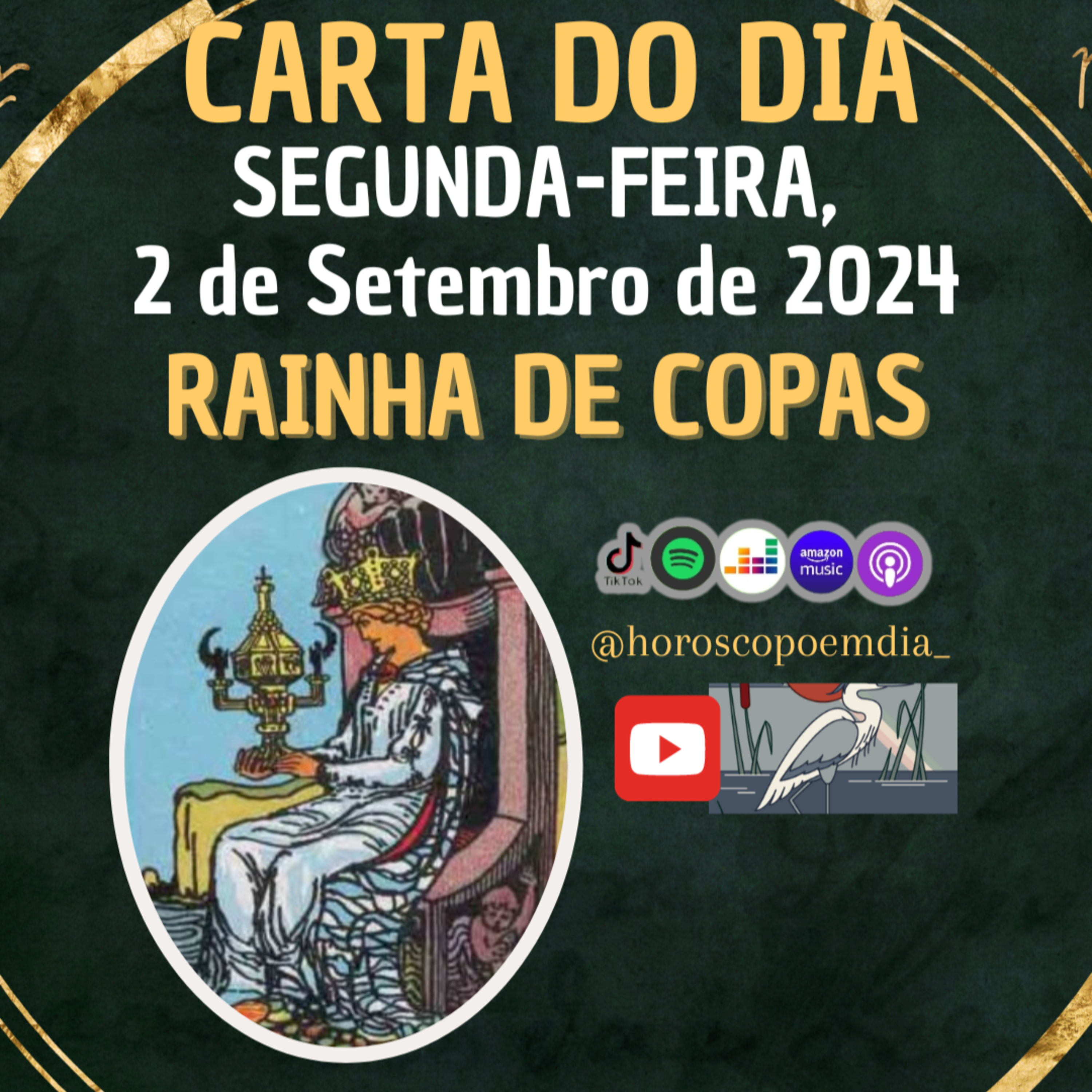 Carta para o dia 2 de Setembro de 2024, Rainha de Copas. episode artwork