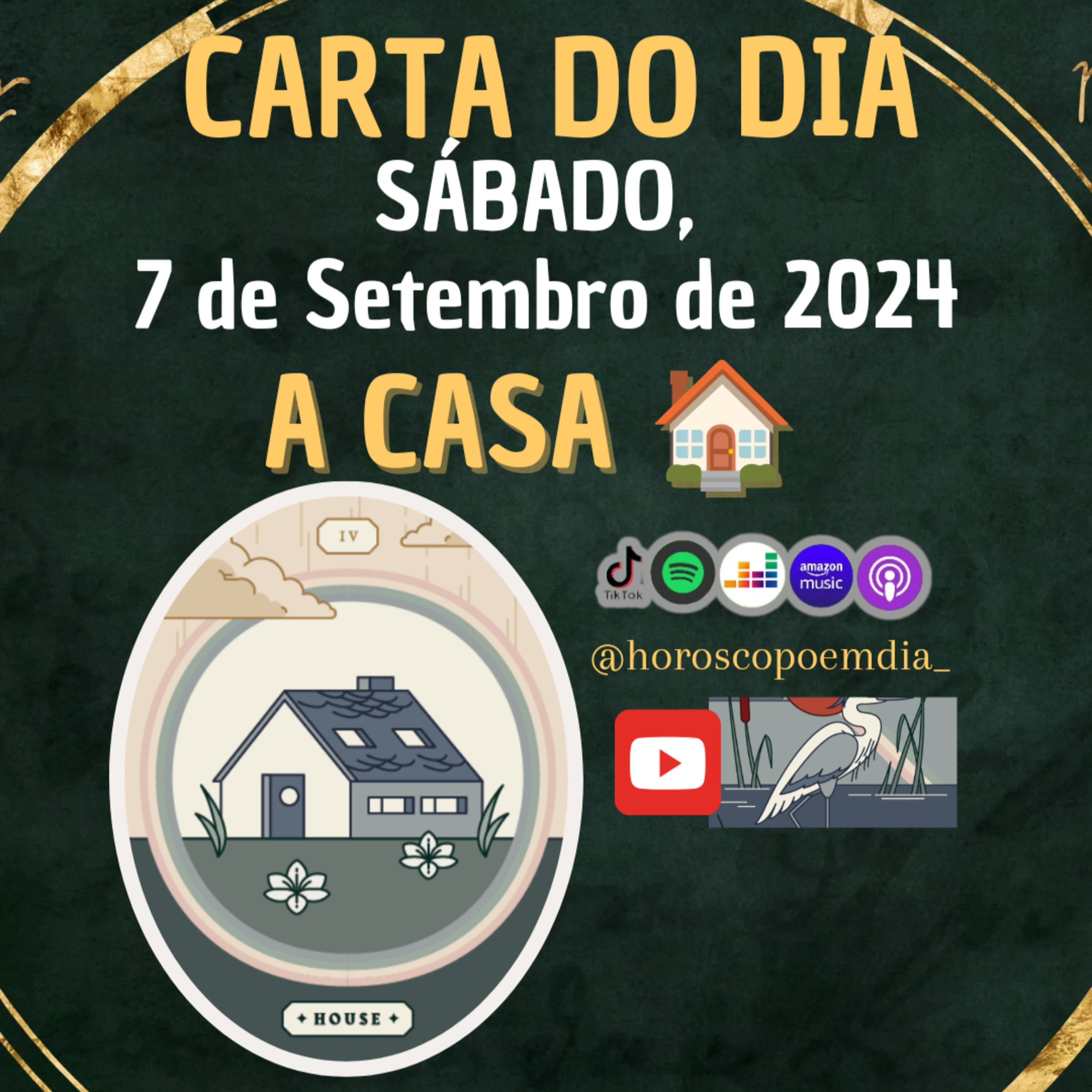 Carta para o dia 7 de Setembro de 2024, A Casa. episode artwork