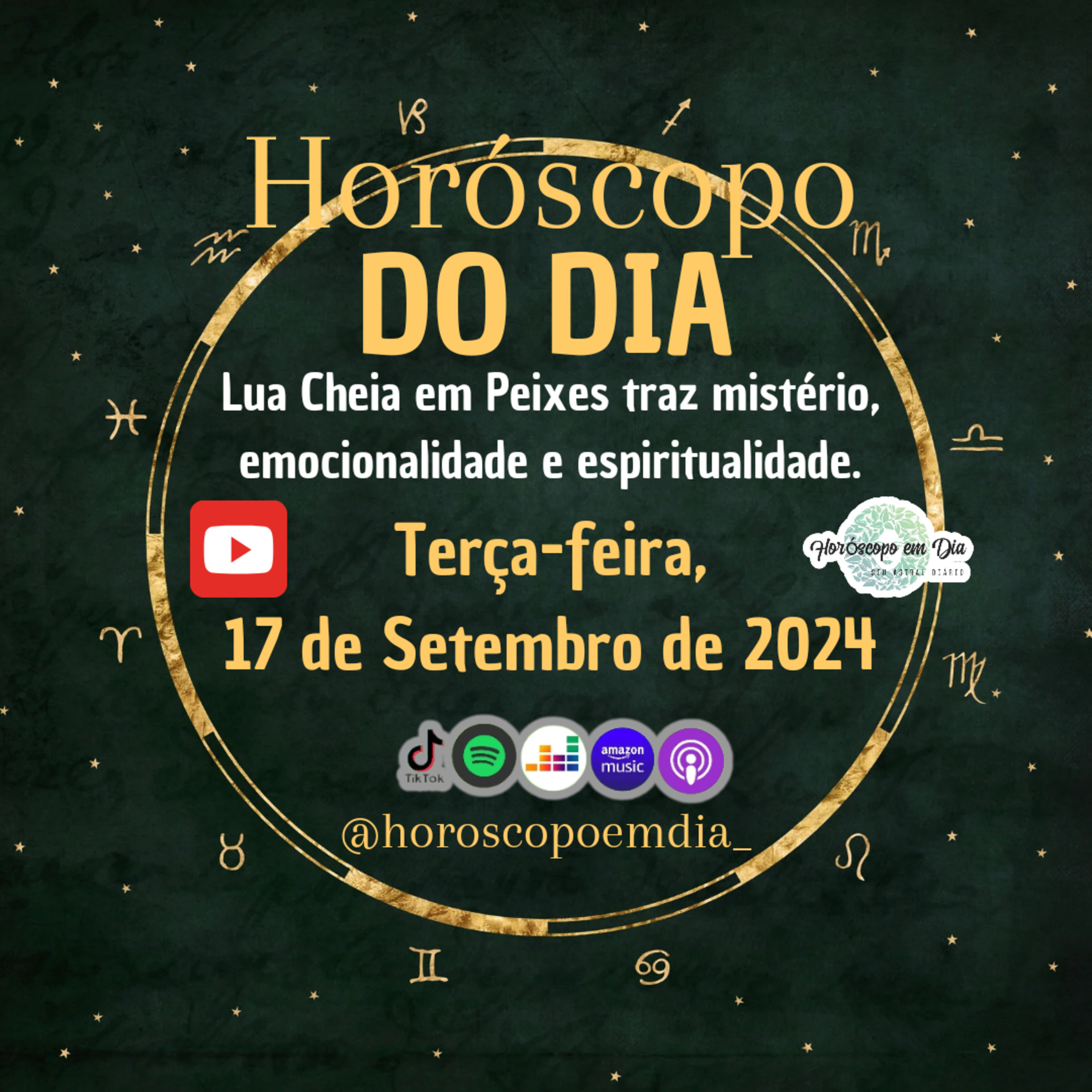 Horóscopo do Dia, Terça-feira, 17 de Setembro de 2024, Todos os signos. episode artwork