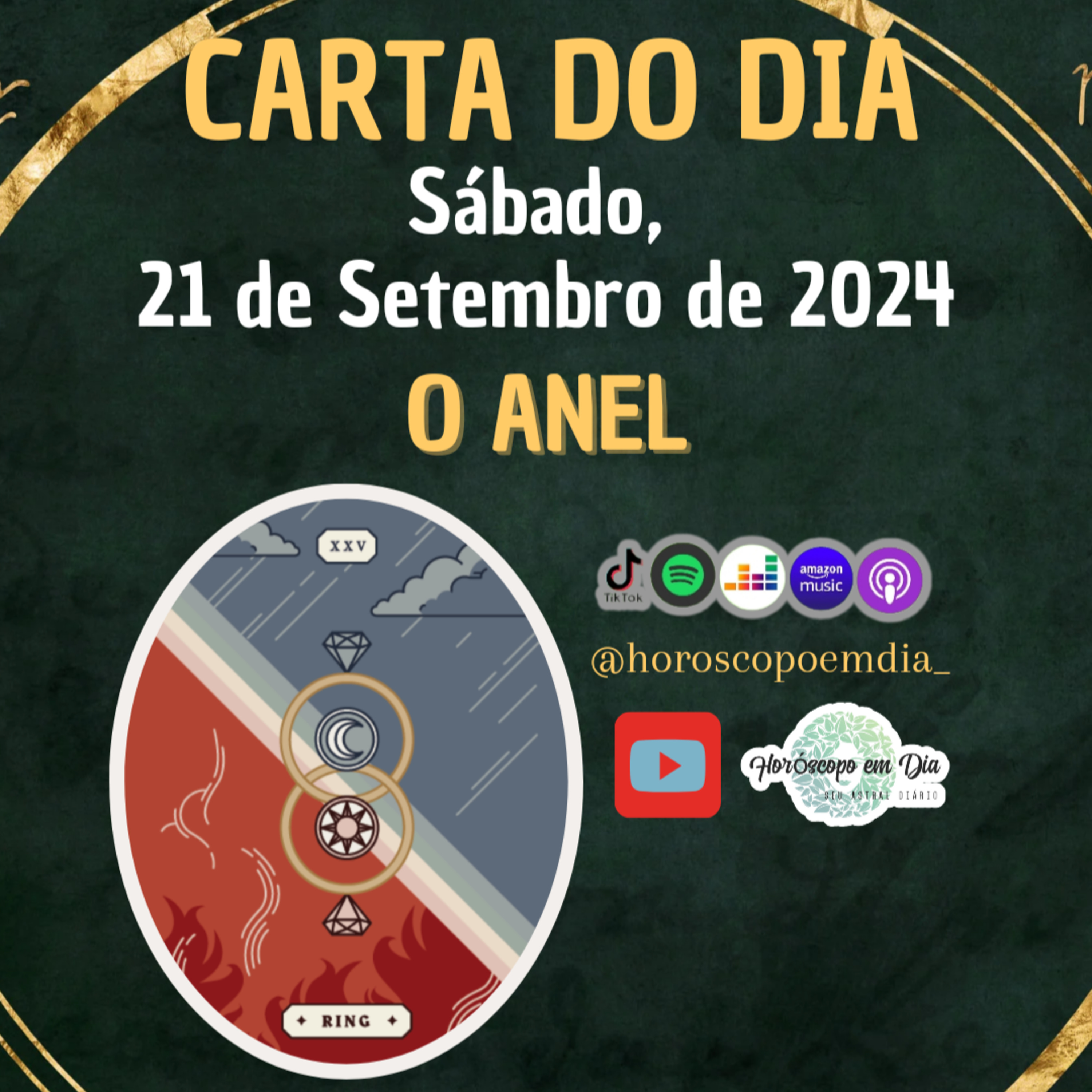Carta para o dia 21 de Setembro de 2024, O Anel. episode artwork