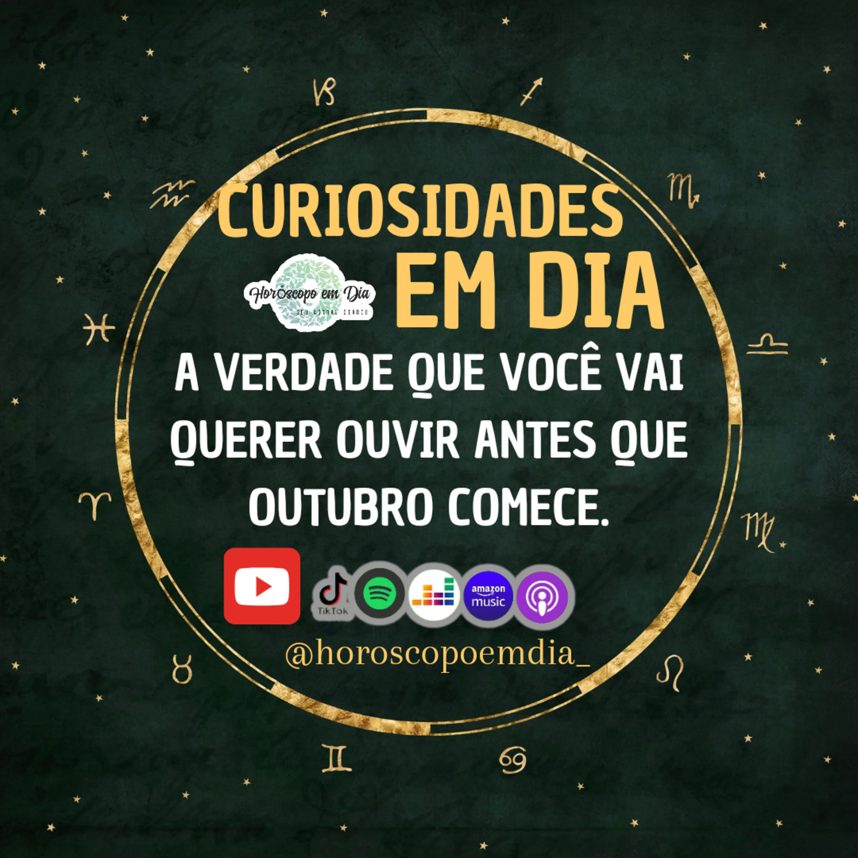 A verdade que você vai querer ouvir antes que outubro comece. episode artwork