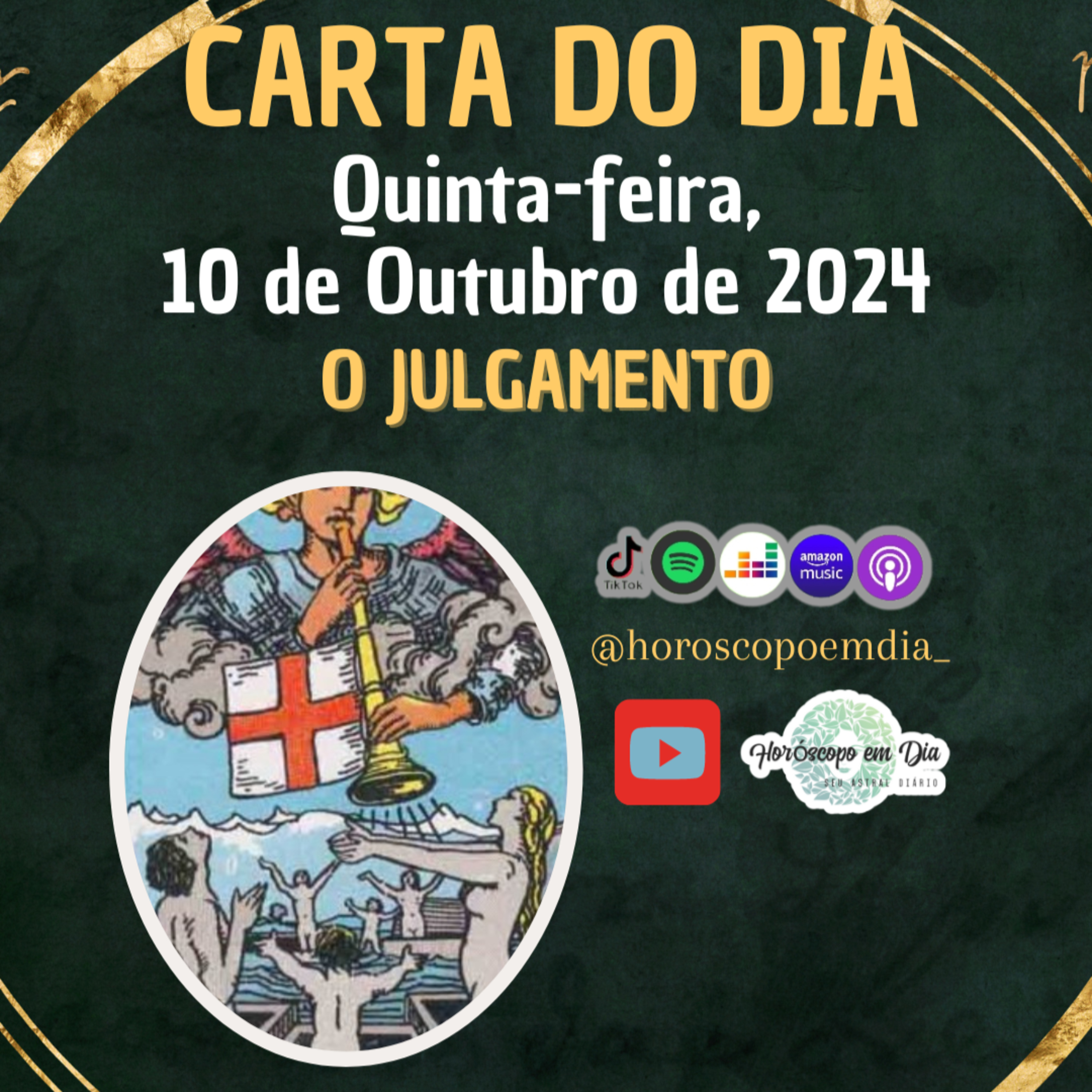 Carta para o dia 10 de Outubro de 2024, O julgamento.  episode artwork