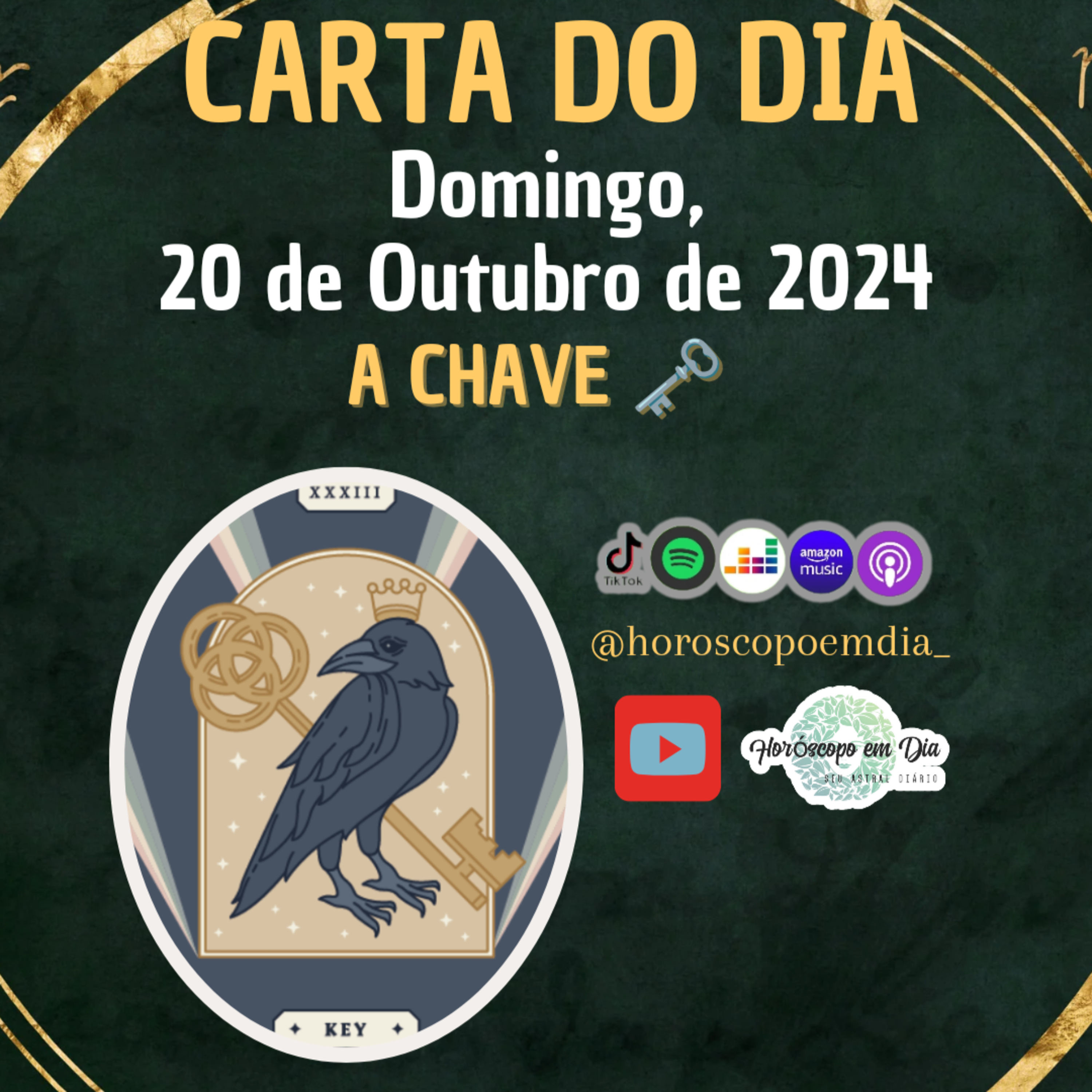 Carta para o dia 20 de Outubro de 2024, A Chave. episode artwork