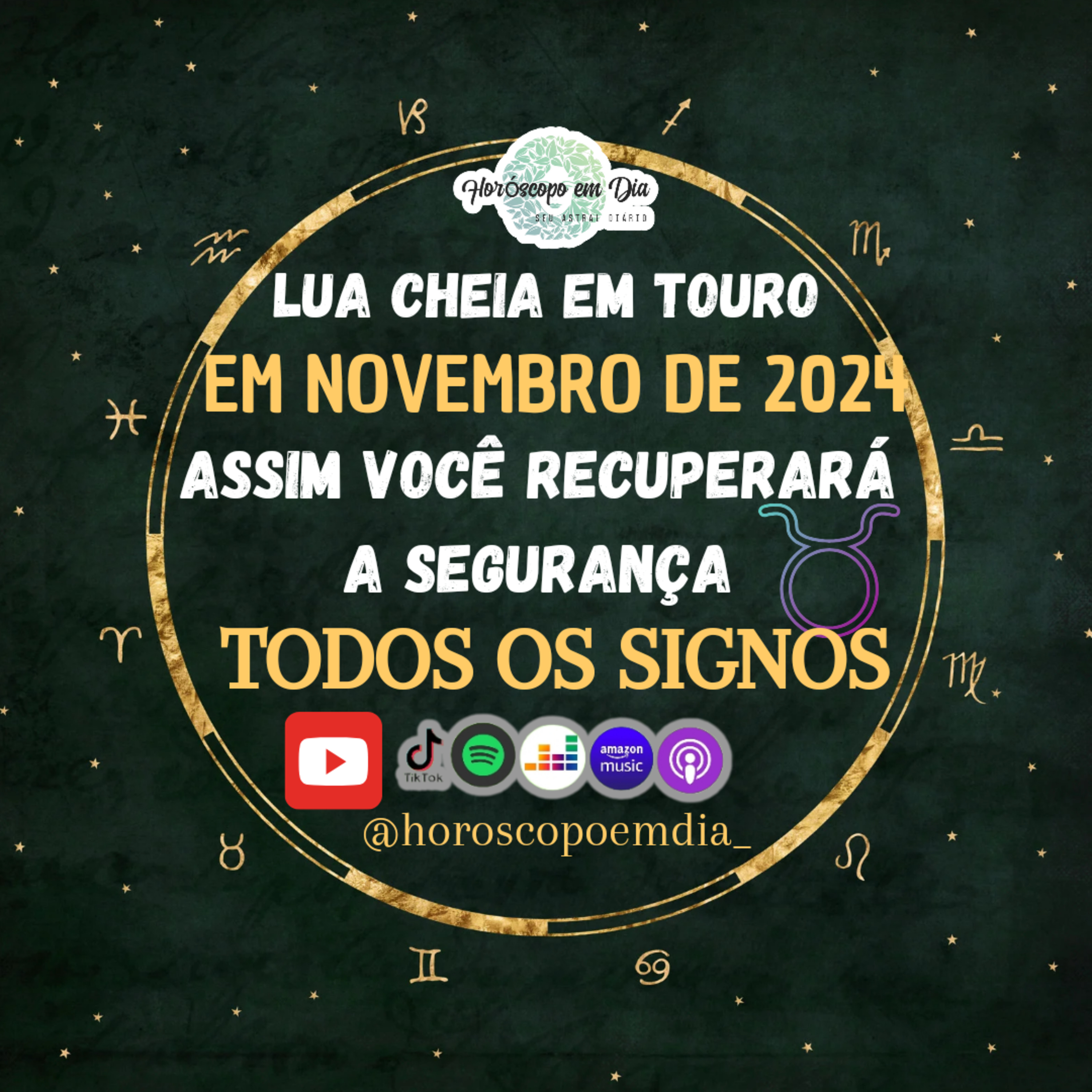 Horóscopo para a Lua Cheia em Touro, em Novembro de 2024. Todos os signos. episode artwork
