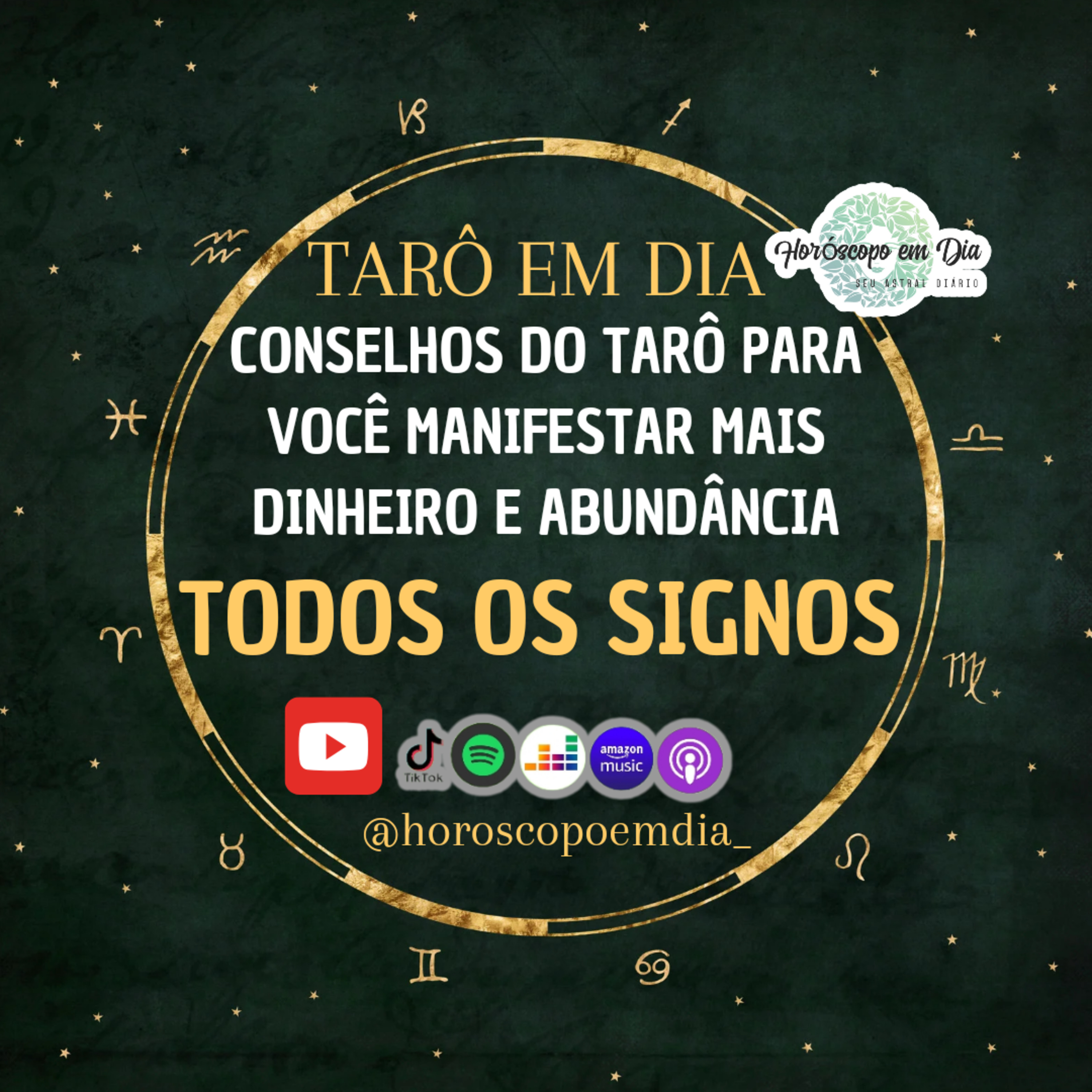 Conselhos do tarô para você manifestar mais dinheiro e abundância. Todos os signos. episode artwork