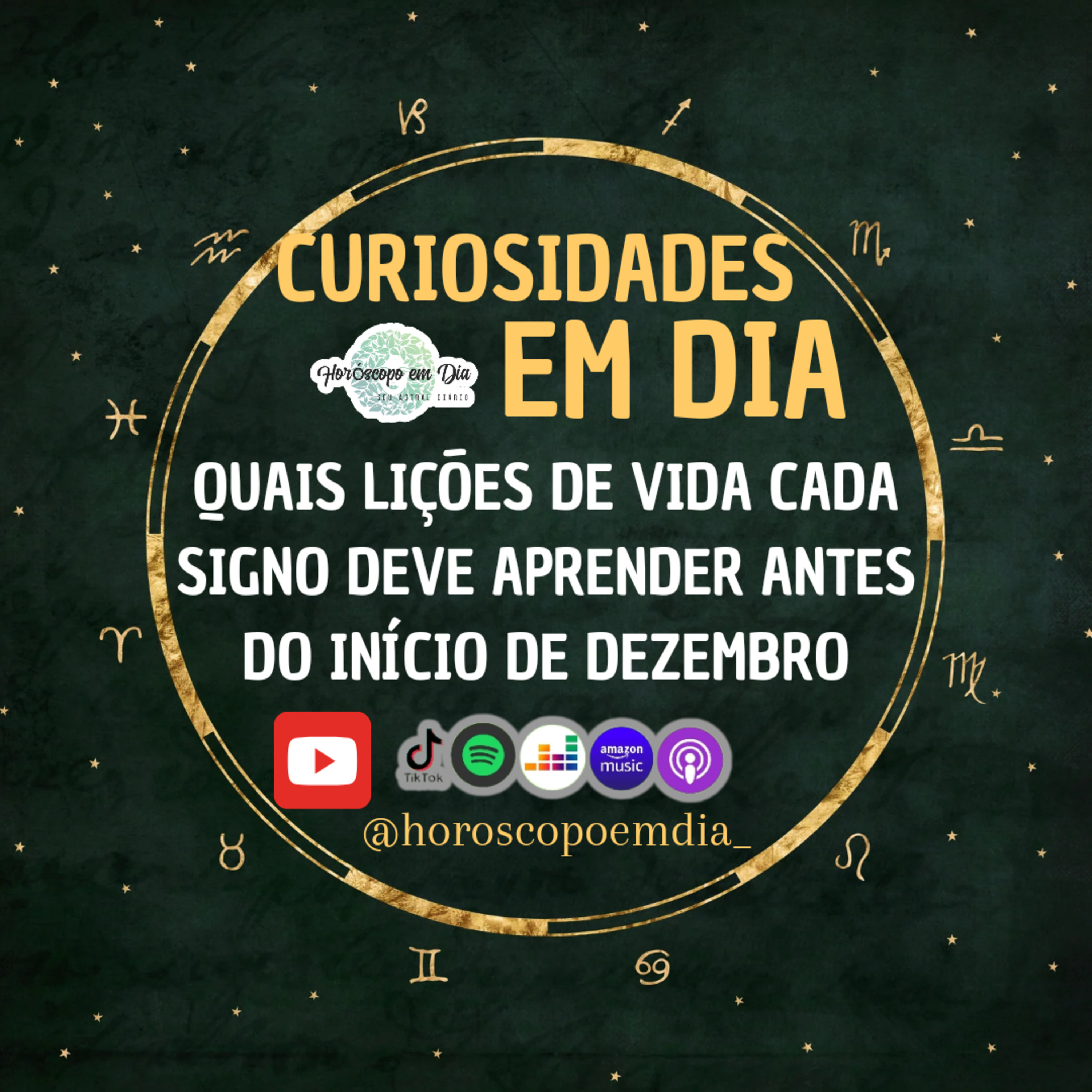Quais lições de vida cada signo deve aprender antes do início de dezembro. Todos os signos. episode artwork