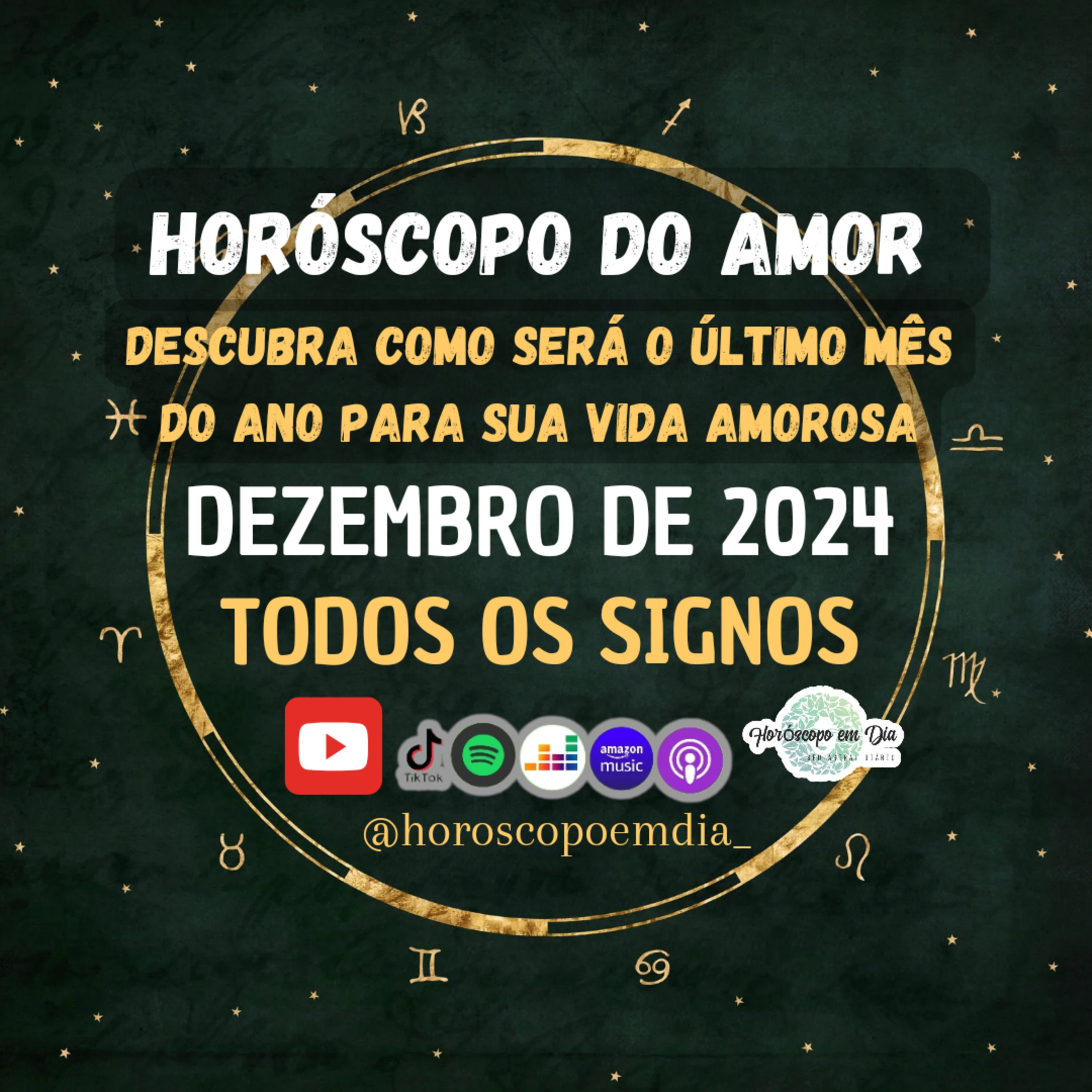 Horóscopo do Amor, Dezembro de 2024. Todos os signos. episode artwork
