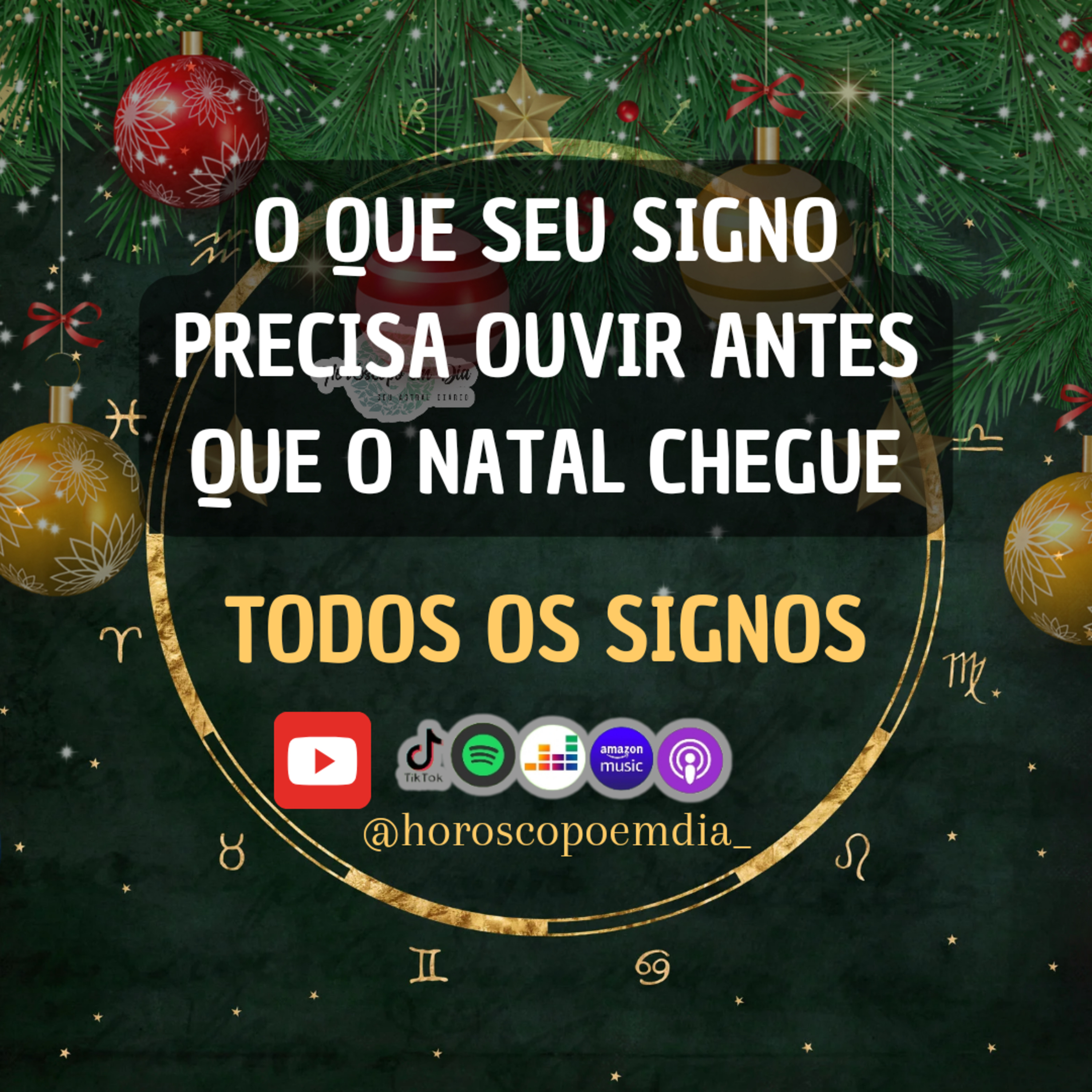 O que seu signo precisa ouvir antes que o Natal chegue. Todos os signos. episode artwork