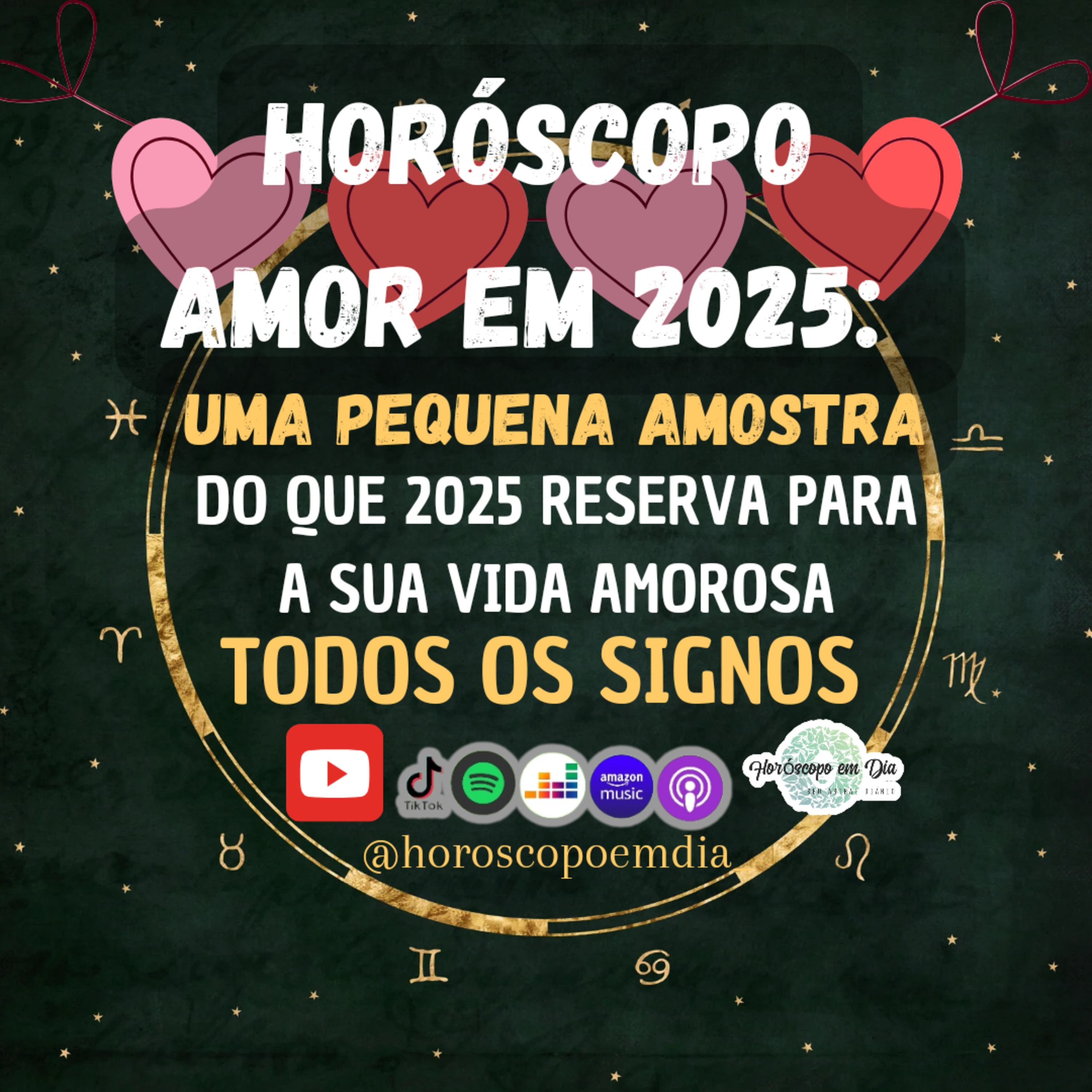AMOR EM 2025: uma pequena amostra do que 2025 reserva para a sua vida amorosa. Todos os signos. episode artwork