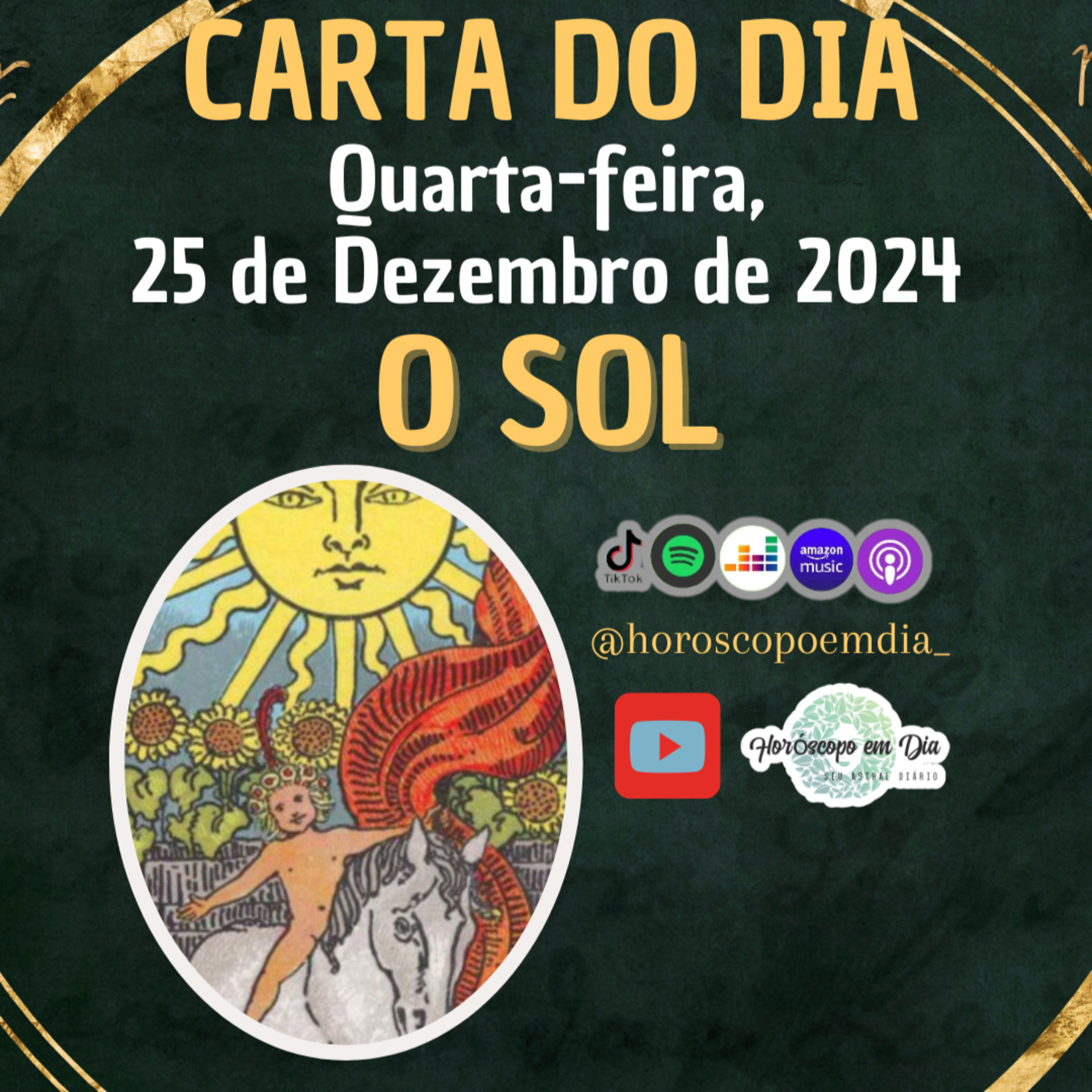 Carta para o dia 25 de Dezembro de 2024, O Sol. episode artwork